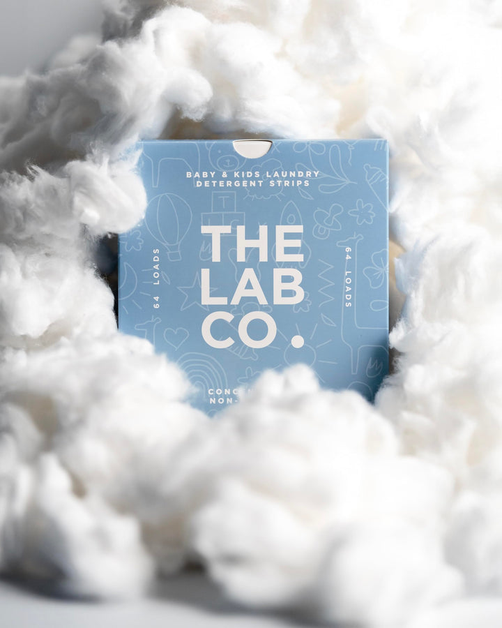 The Lab Co. - Laundry Detergent Strips Sheets (64 Loads, Eco Ultra-Concentrated)