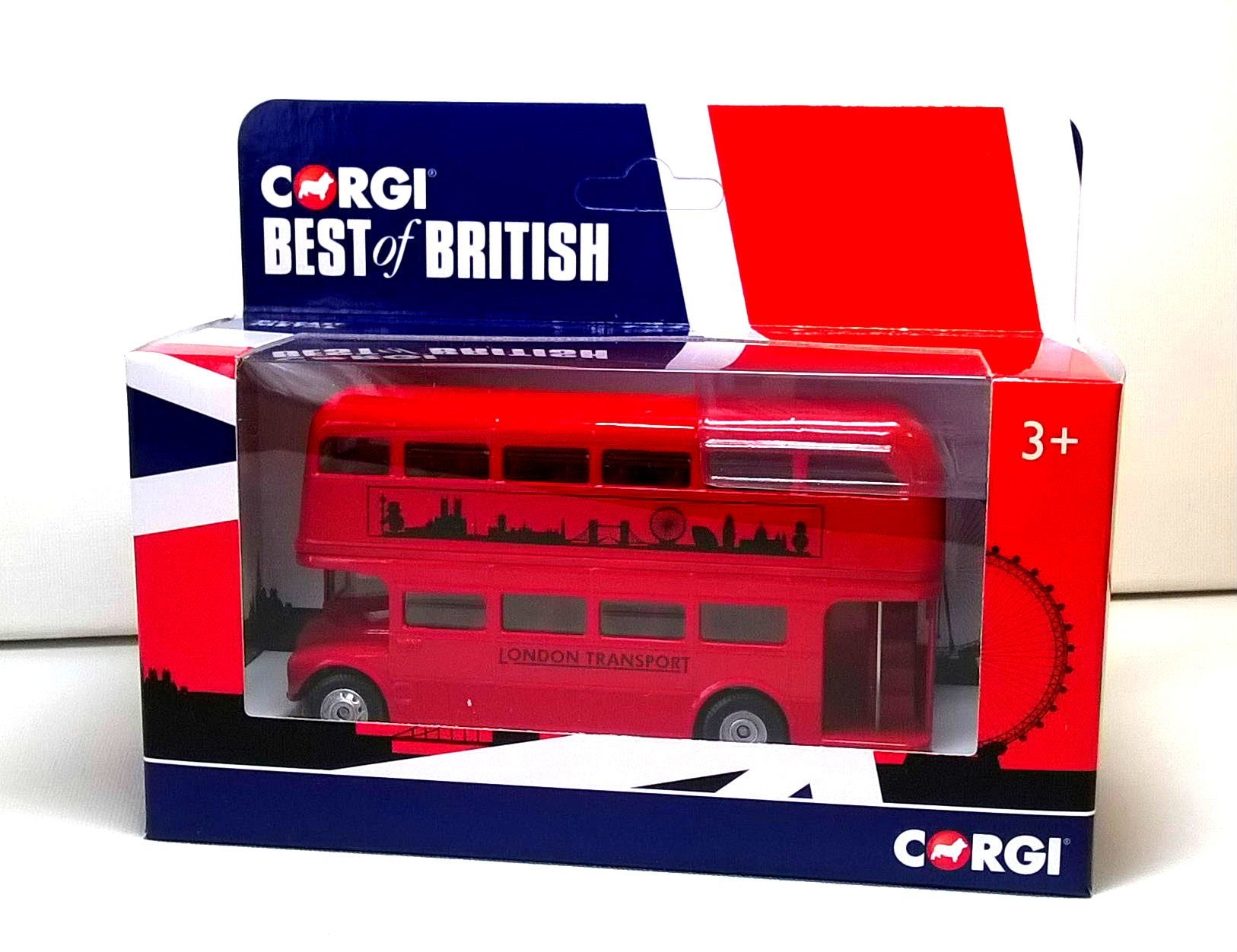 Corgi GS82328 Best of British Classic Routemaster Bus - Diecast Metal Model - Black 3