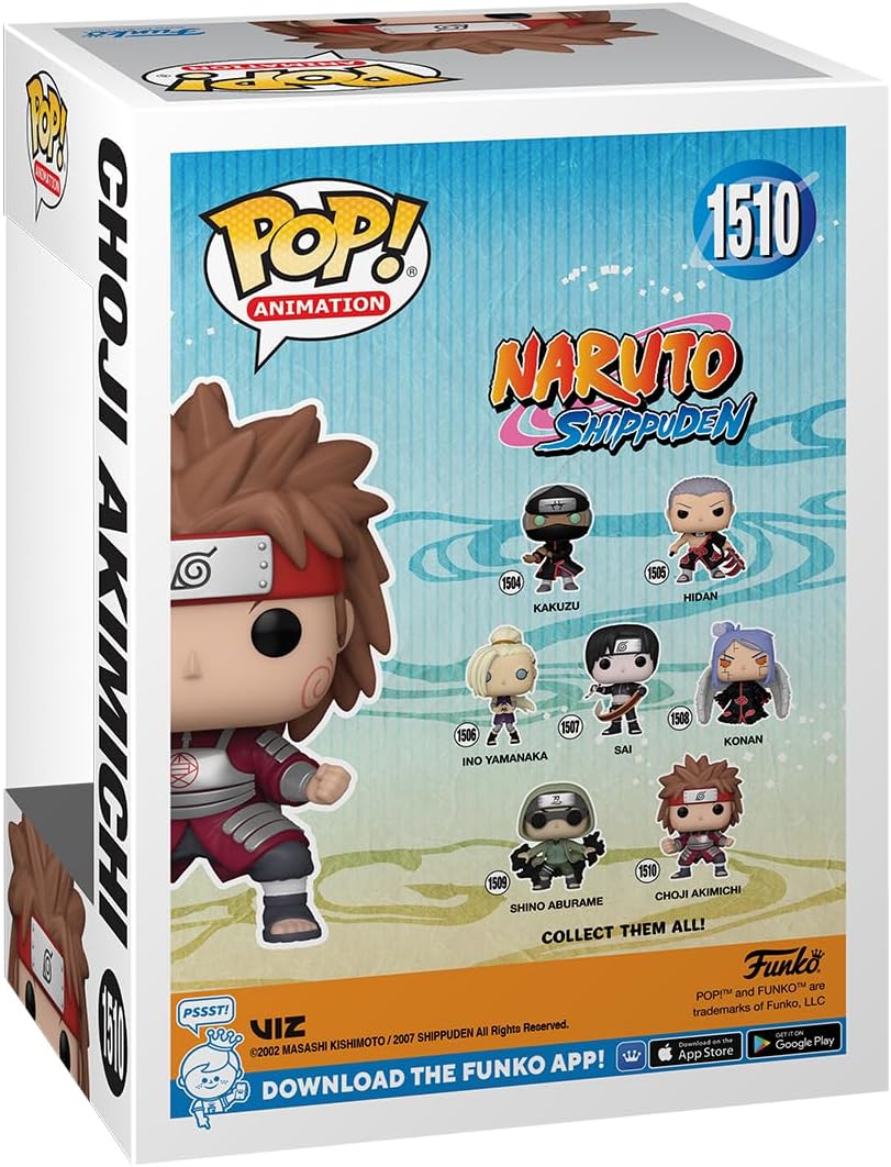 Funko Pop! Animation Naruto Shippuden - Choji Akimichi Vinyl Figure (75534)