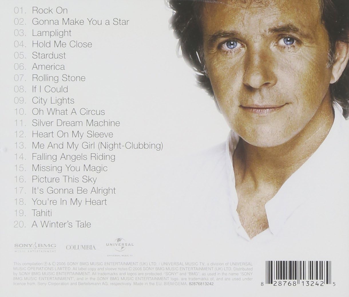 David Essex Greatest Hits - Rock On City Lights CD Compilation 2
