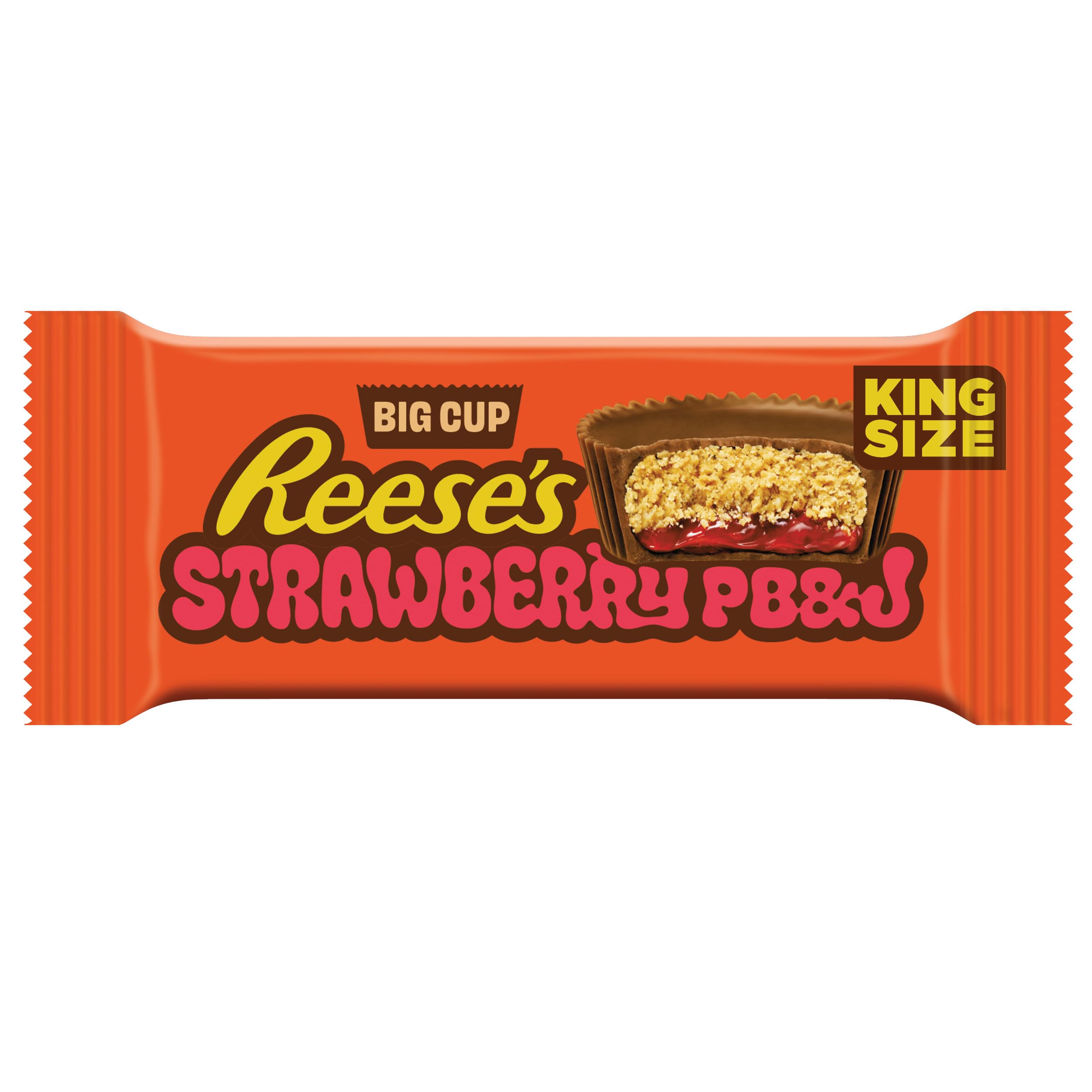 Reese's Big Cup Peanut Butter & Jelly Milk Chocolate Flavour Candy Bar