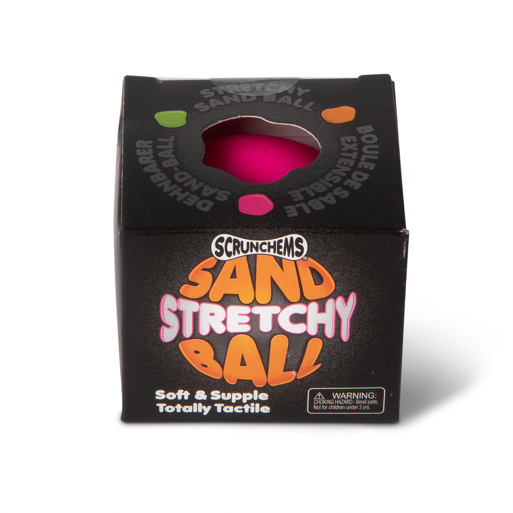 SCRUNCHEMS Stretchy Sand Ball - Sensory & Stress Relief Toy | Assorted Colors | Ages 3+ 11