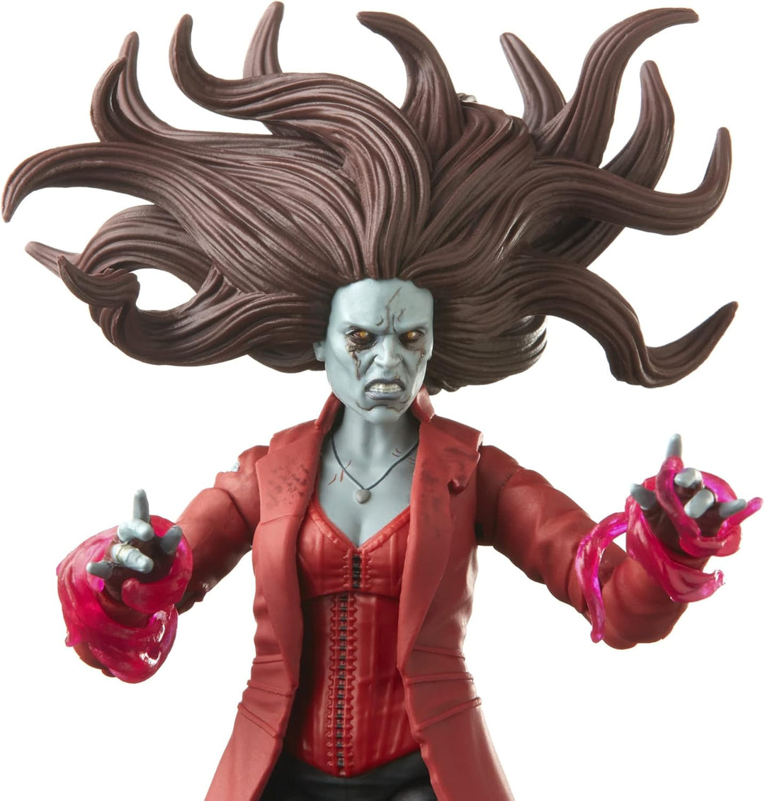 Hasbro Marvel Legends Series MCU Disney Plus - Zombie Scarlet Witch Action Figure (F3703)