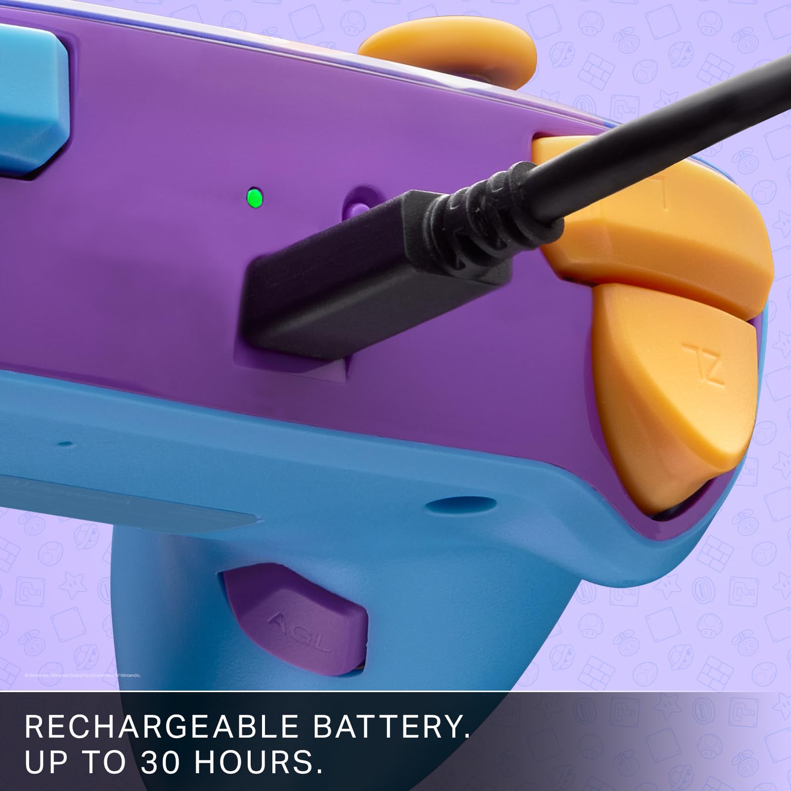 PowerA Enhanced Wireless Controller for Nintendo Switch - Color Splash Heroes 14