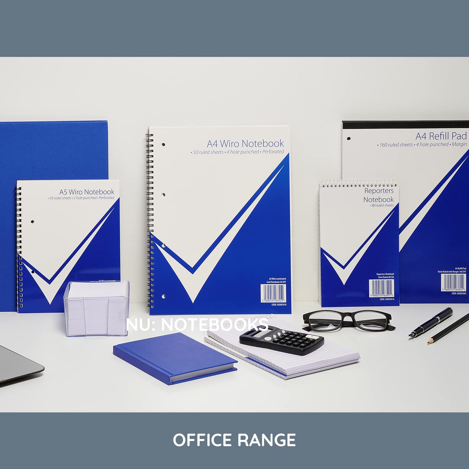 nu: Reporters Notebook - Pocket Size (125x200mm) | Soft Cover | 160 or 320 Pages Available 5