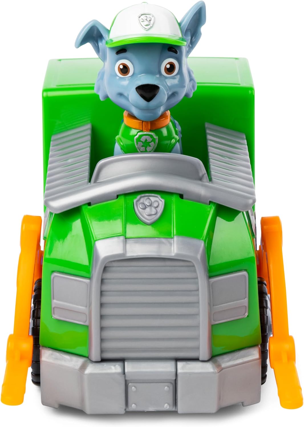 Paw Patrol Rocky’s Recycle Truck Playset - Includes Collectible Action Figure