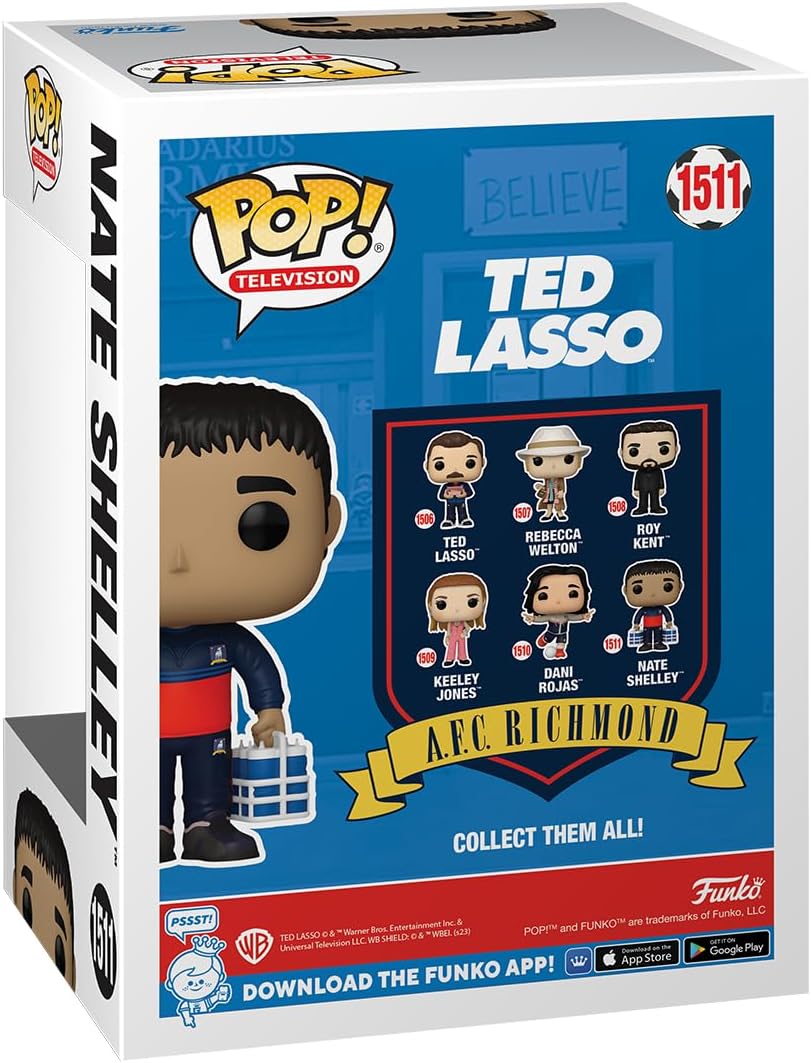 Funko Pop! TV Ted Lasso - Nathan Shelley Vinyl Figure (70720)