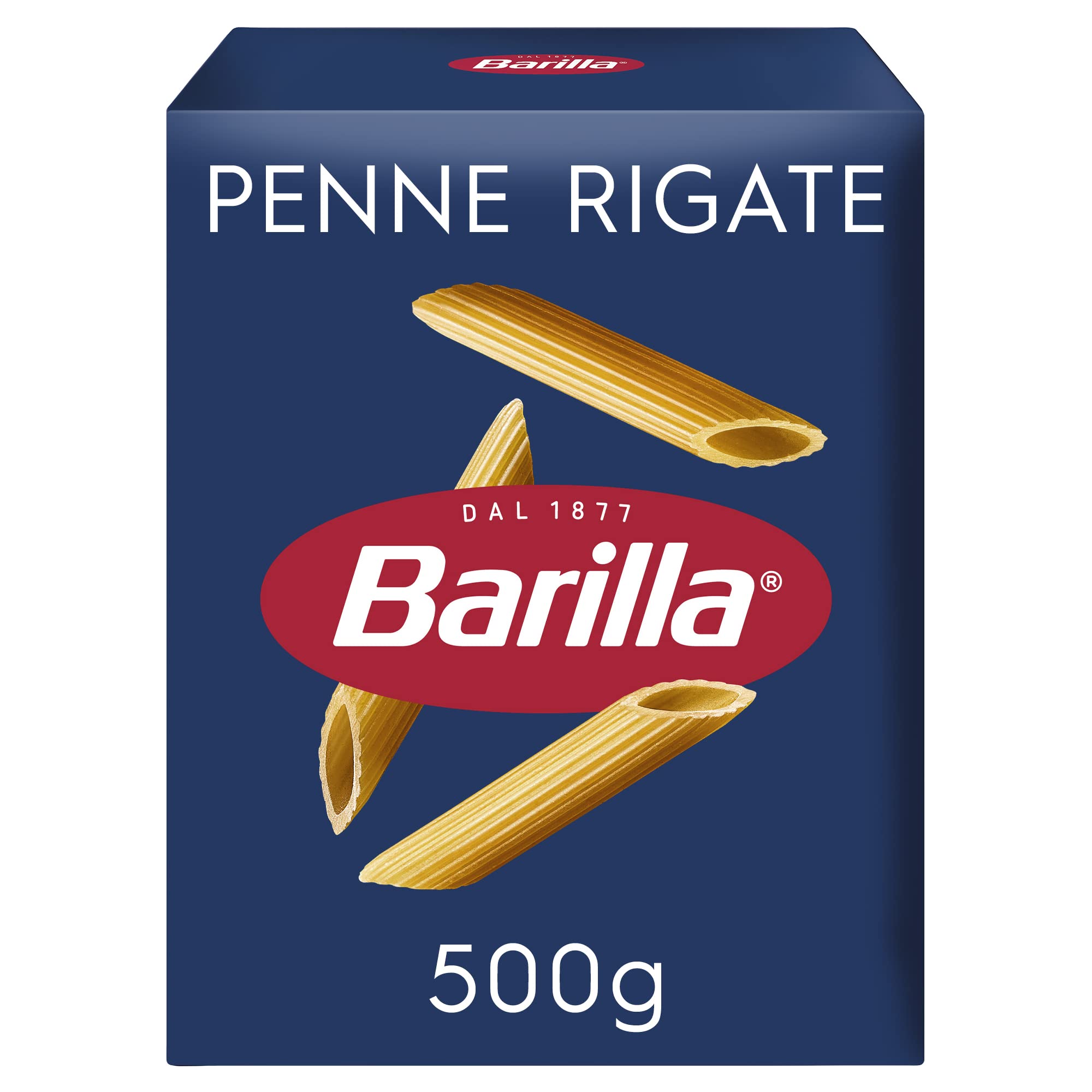 Barilla Penne Rigate Pasta - Authentic Italian Durum Wheat | 500g Pack