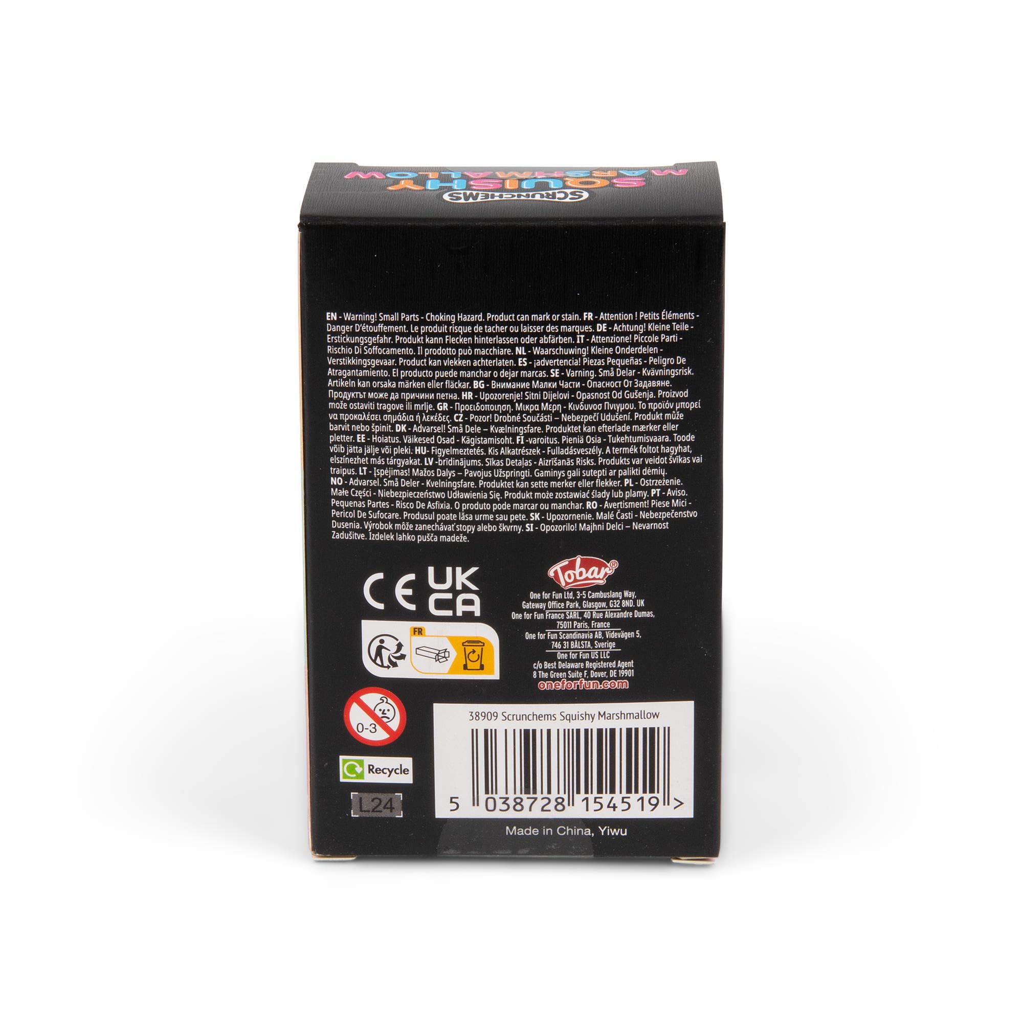 Scrunchems Marshmallow Squishy - Stress Relief Fidget Toy for Kids and Adults