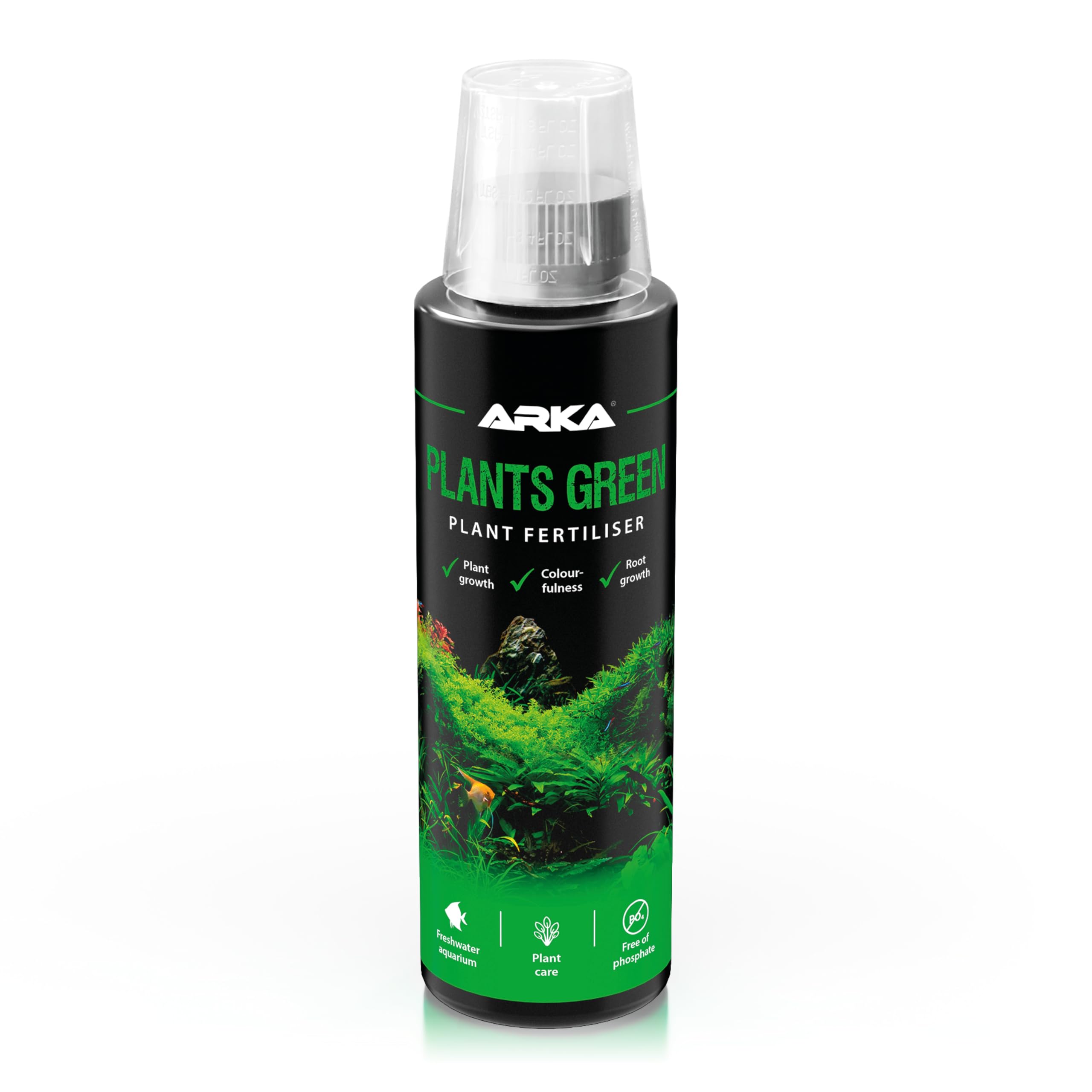 ARKA Plants Green Aquarium Plant Fertiliser - 236 ml | Micronutrient Rich | Promotes Lush Growth