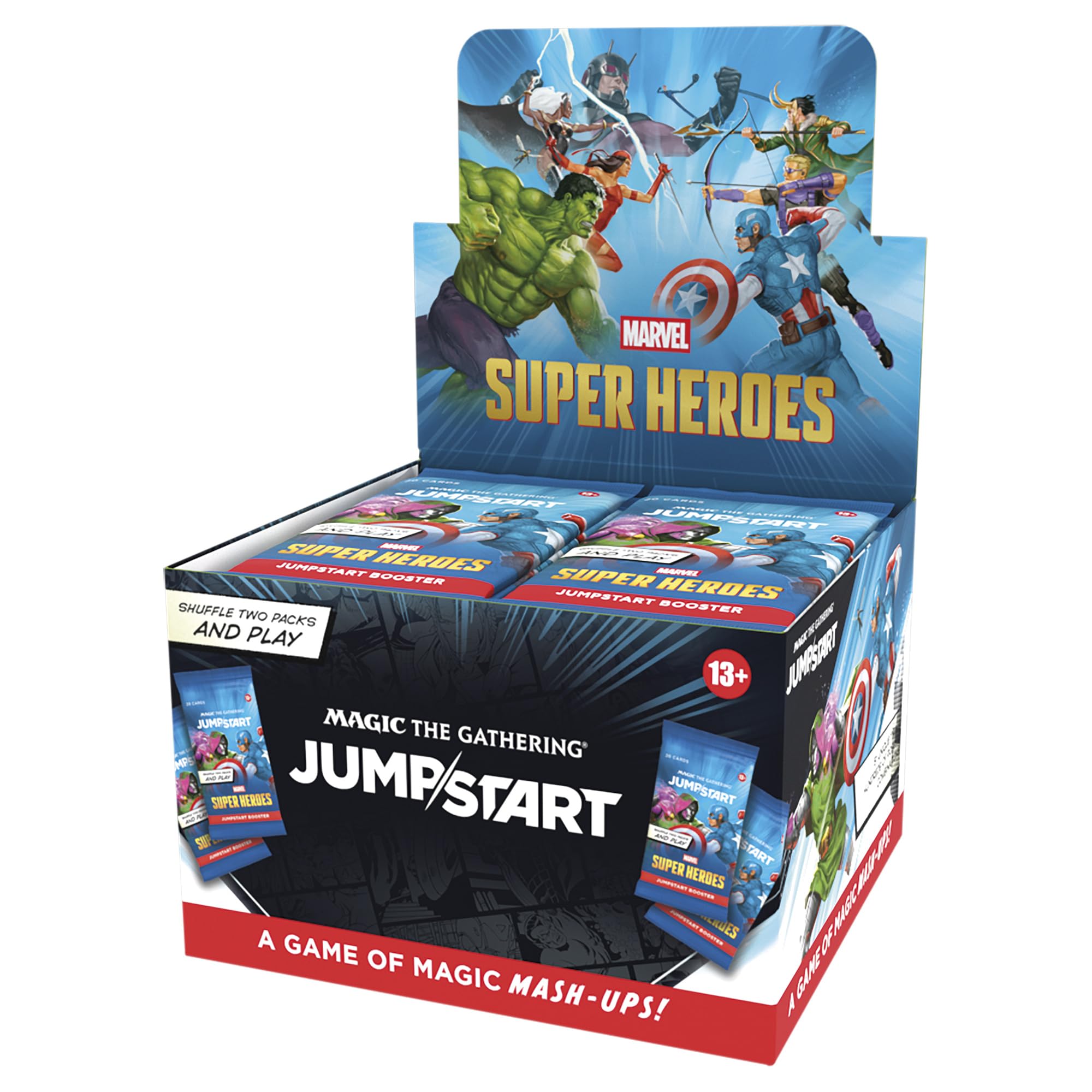 Magic: The Gathering Marvel Super Heroes Jumpstart Booster Box - 24 Packs 1