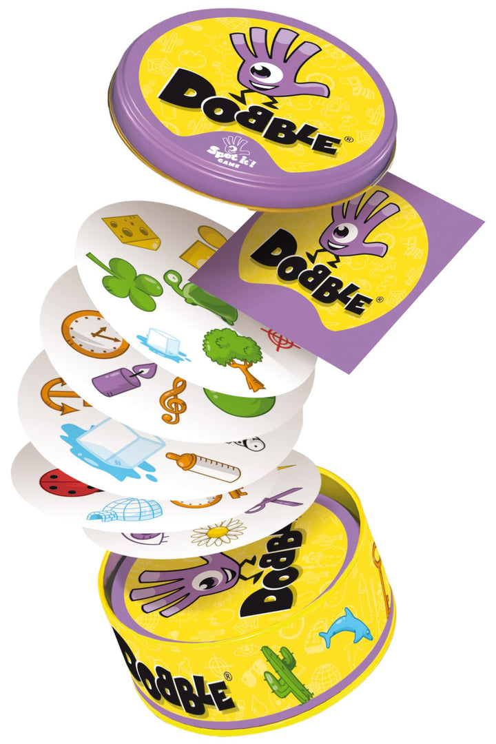 Asmodee Dobble Super Pack (Camping + Classic) Family Card Game for Ages 6 and Up