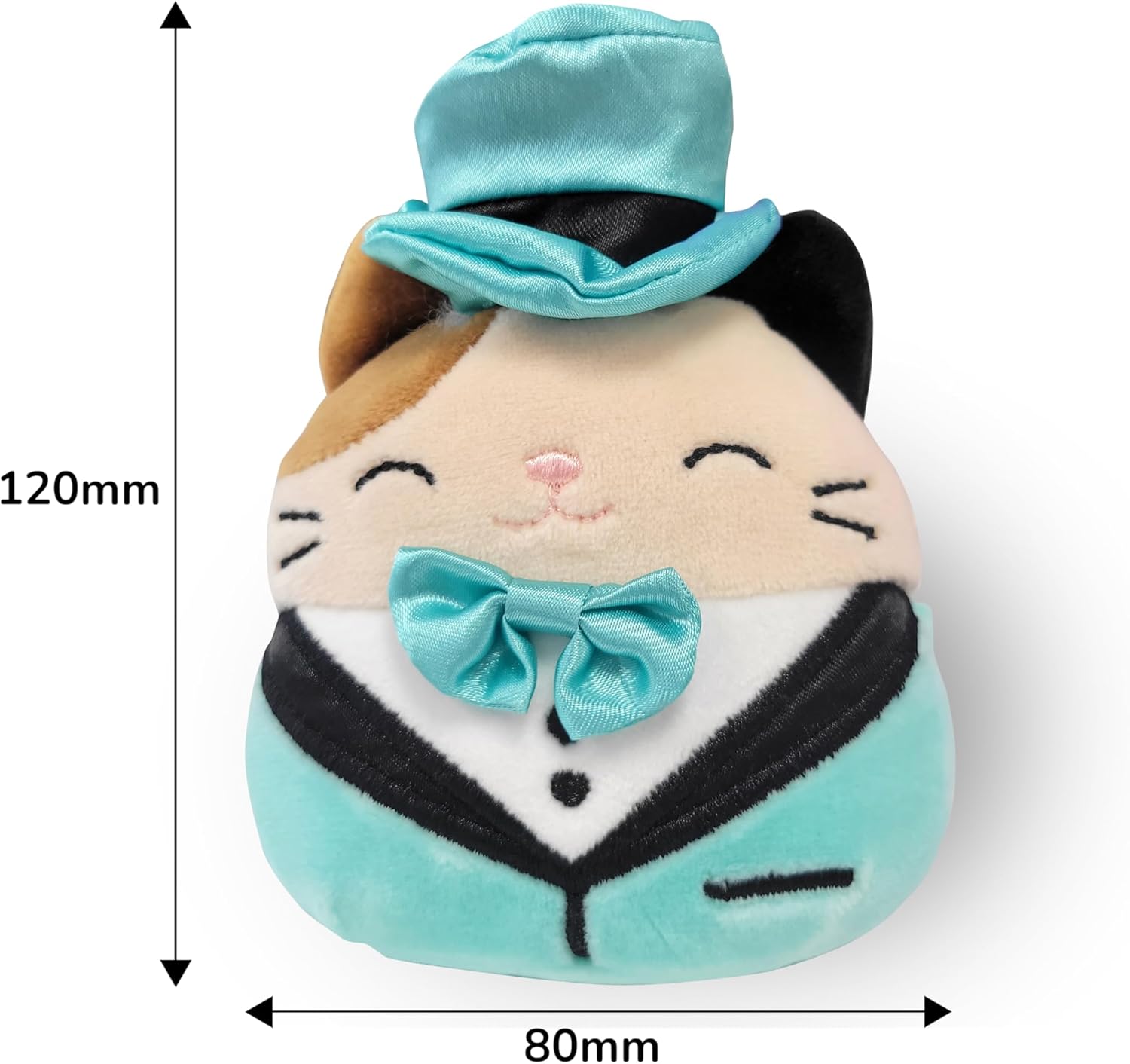 Squishmallows Monopoly Board Game Collector's Edition - Fifi the Fox & Cam the Cat Plush Included 3