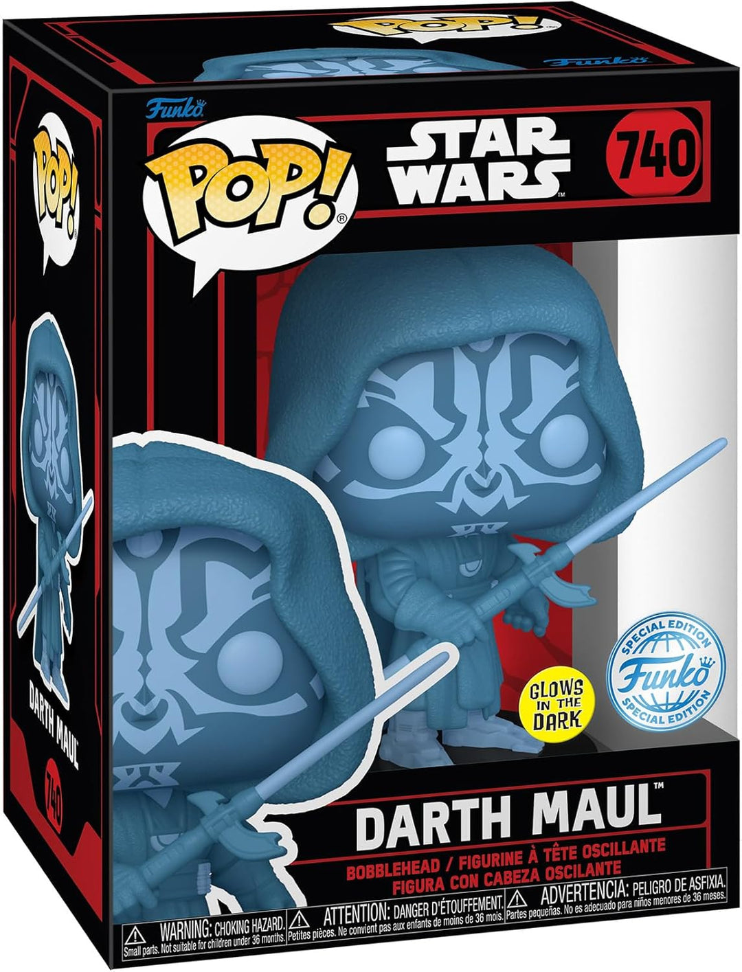 Funko Pop! Star Wars: Star Wars Darkside - Darth Maul Vinyl Figure (82771)