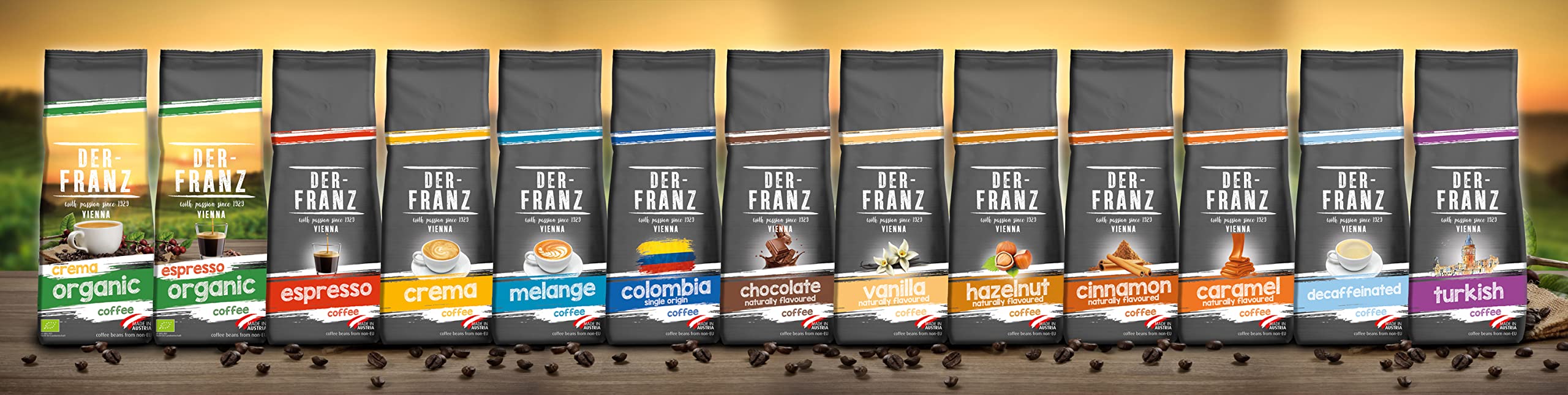 Der-Franz Coffee Flavoured with Natural Caramel, Ground, 2 x 500 g 12