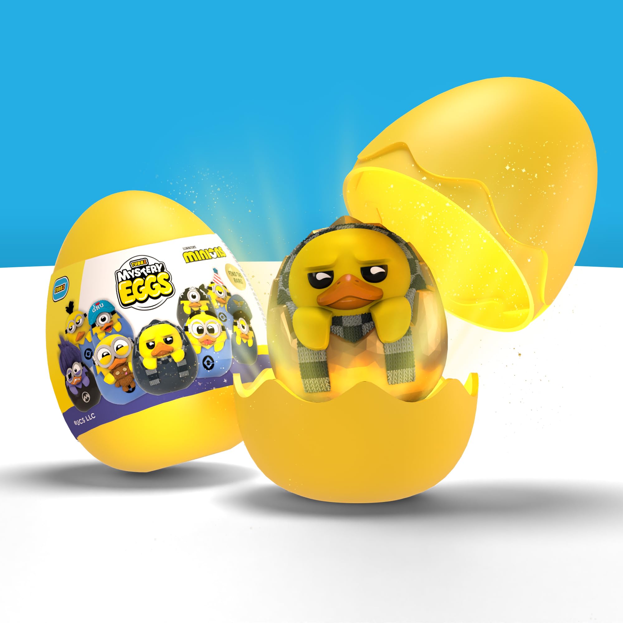 TUBBZ Minions Mystery Eggs Blind Box Collectible Figure | Polyvinyl Chloride | Ages 3+