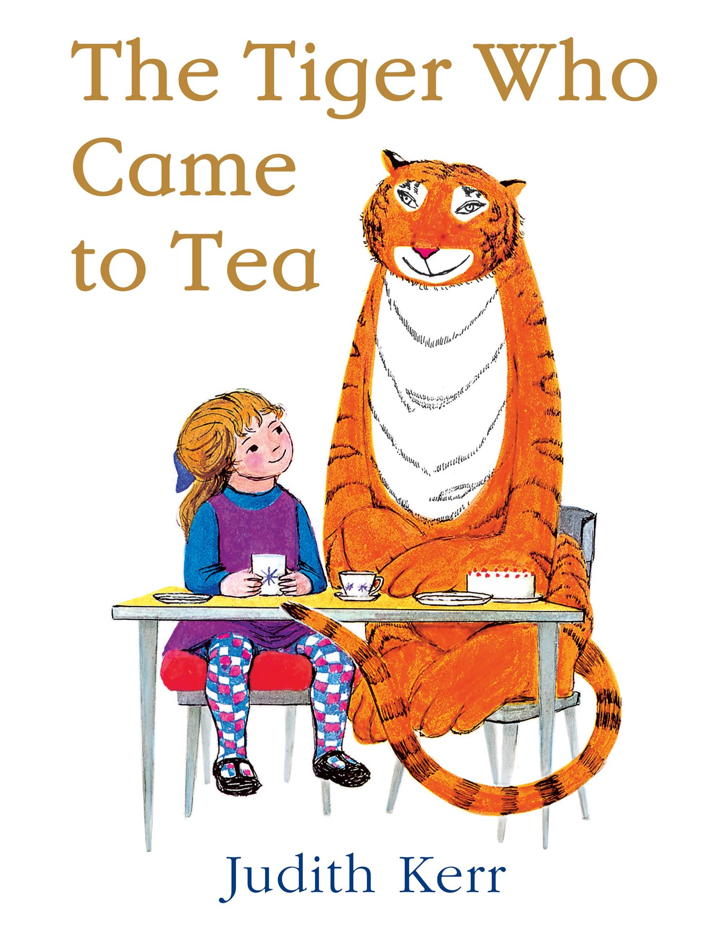 HarperCollins The Tiger Who Came to Tea Picture Book by Judith Kerr | Paperback | Ages 2-4 1