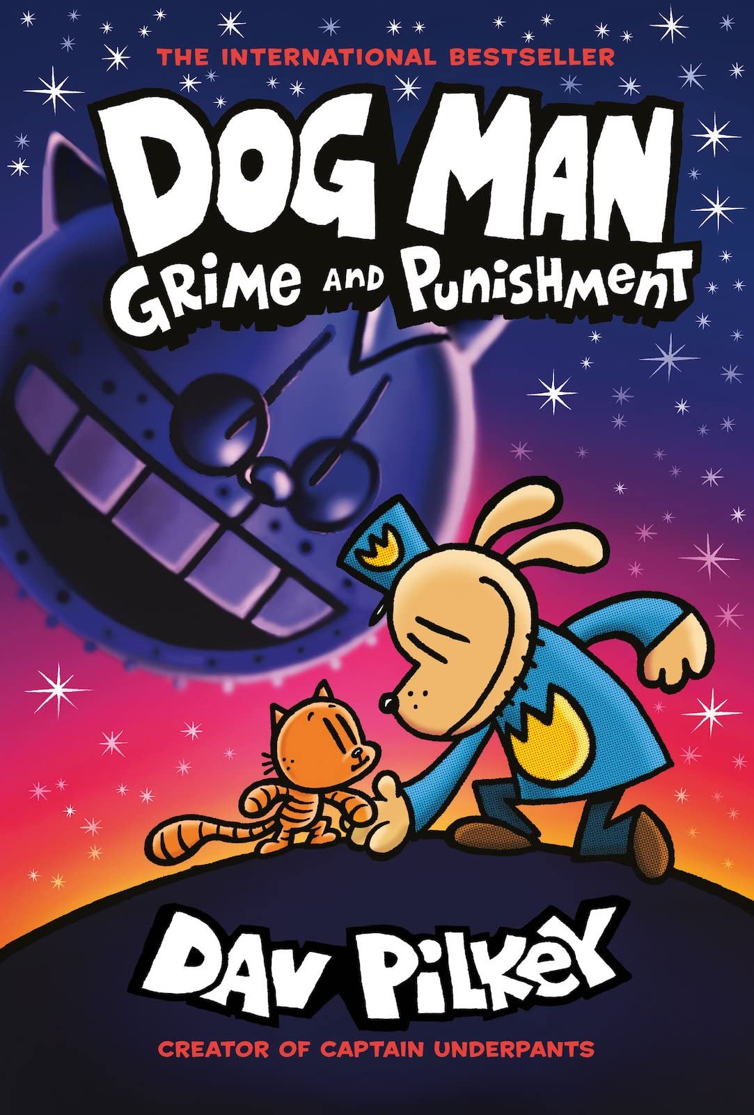 Scholastic Dog Man: Grime and Punishment (Dog Man #9) by Dav Pilkey | Paperback