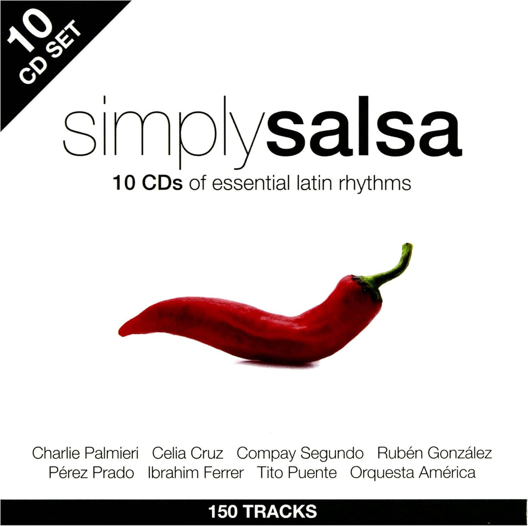 Simply Salsa - 10 CD Collection of Legendary Salsa Music for Dance Enthusiasts