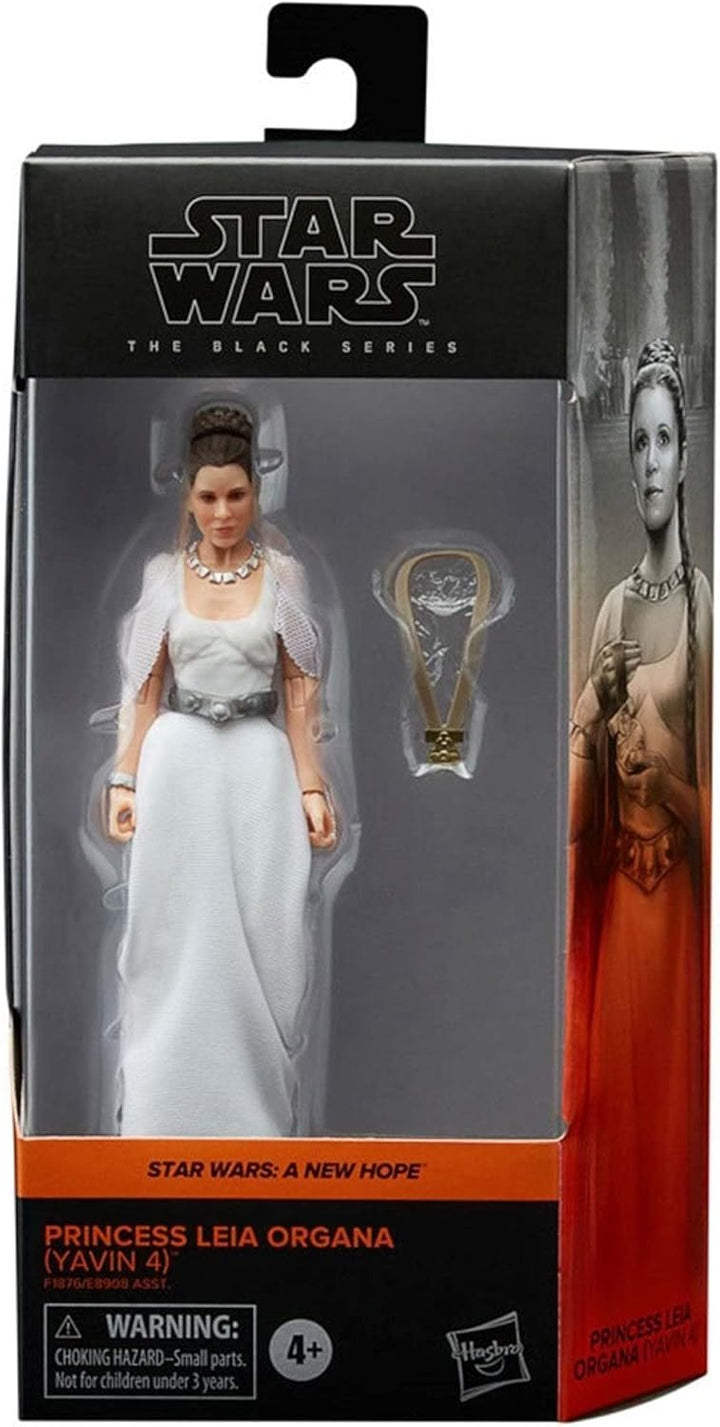 Hasbro Star Wars The Black Series Princess Leia Organa (Yavin 4) Action Figure - Premium Articulation & Movie-Inspired Design