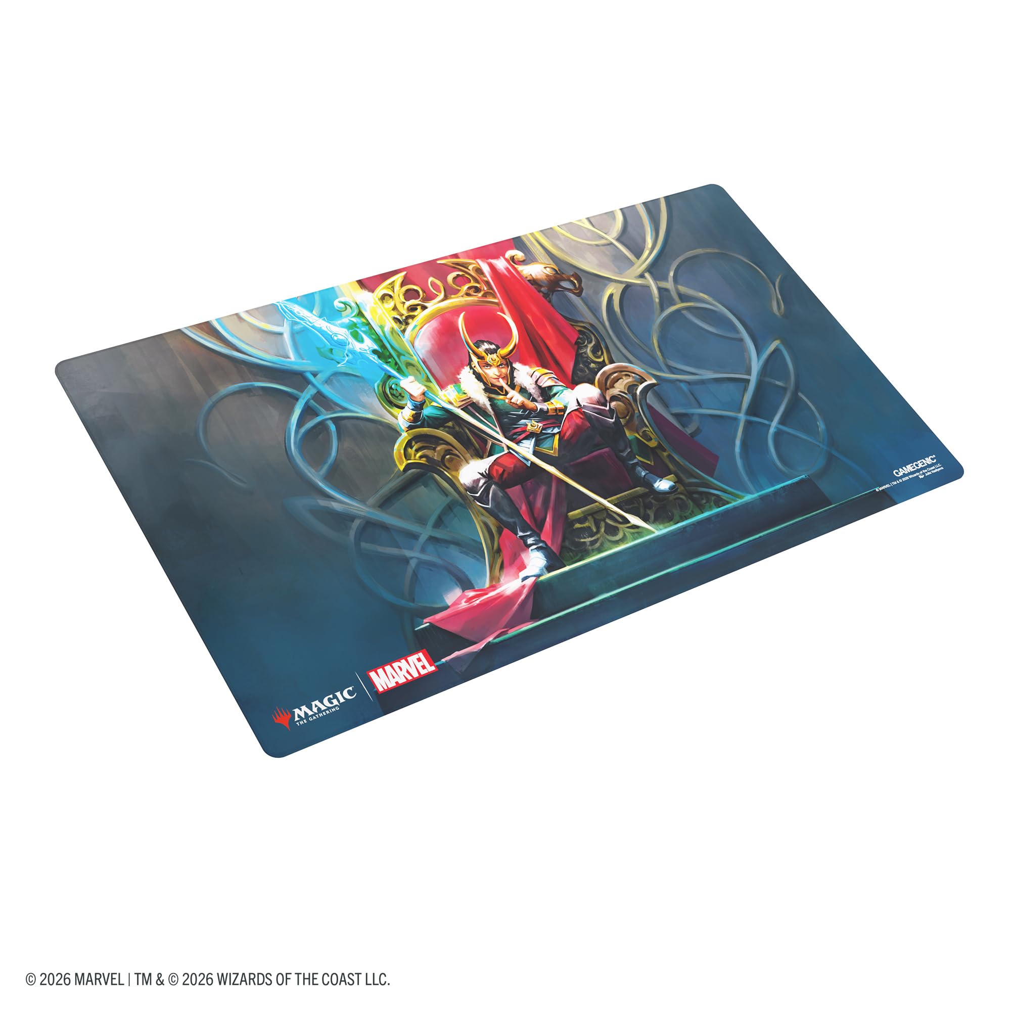 Gamegenic Prime Playmat - Loki | Magic: The Gathering | Official Marvel Design 2