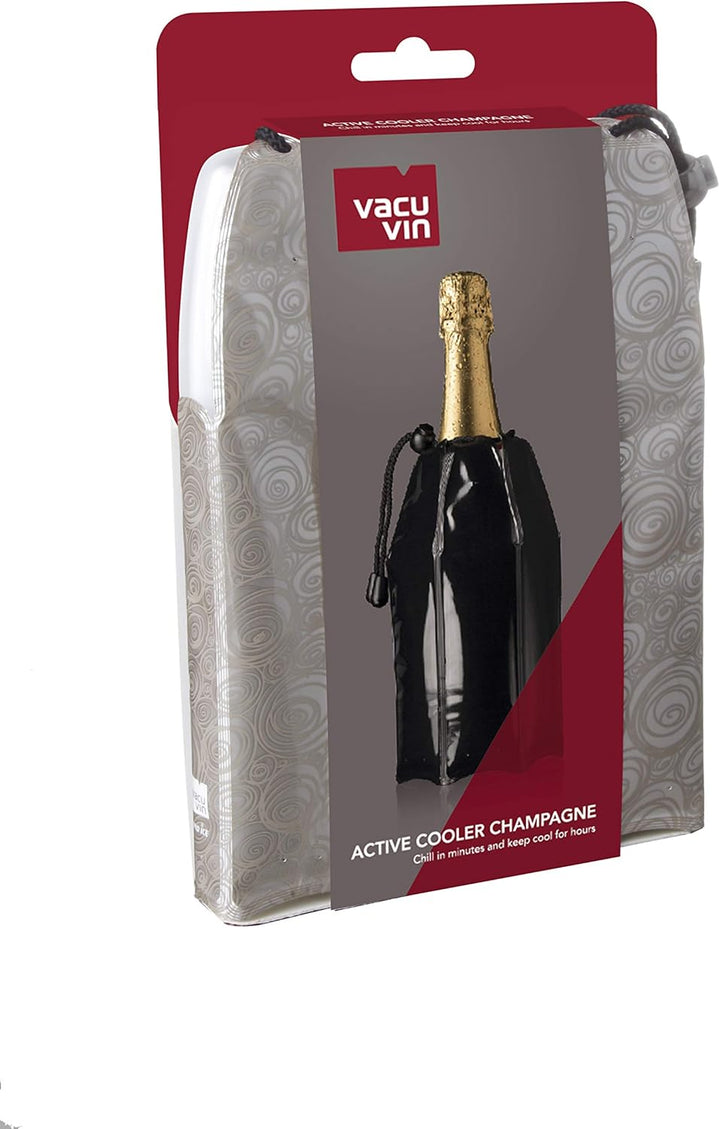 Vacu Vin Rapid Ice Champagne Cooler - Platinum