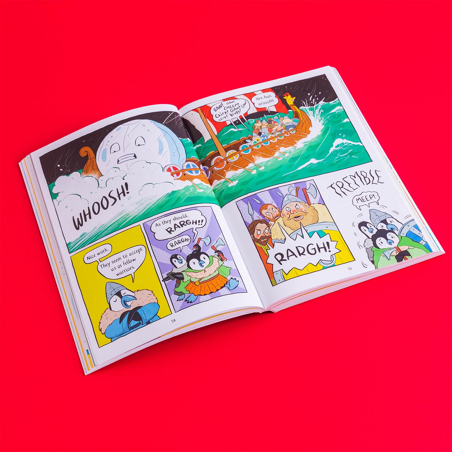 Bloomsbury Pablo and Splash: Viking Voyage Graphic Novel | Ages 7-9 | Paperback 3