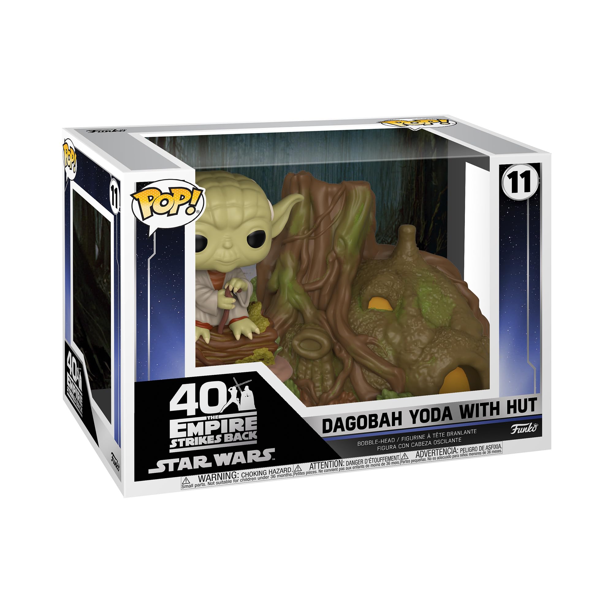 Funko POP! Town: Star Wars - Yoda's Hut Collectible Figure | Vinyl | Multicolor 1