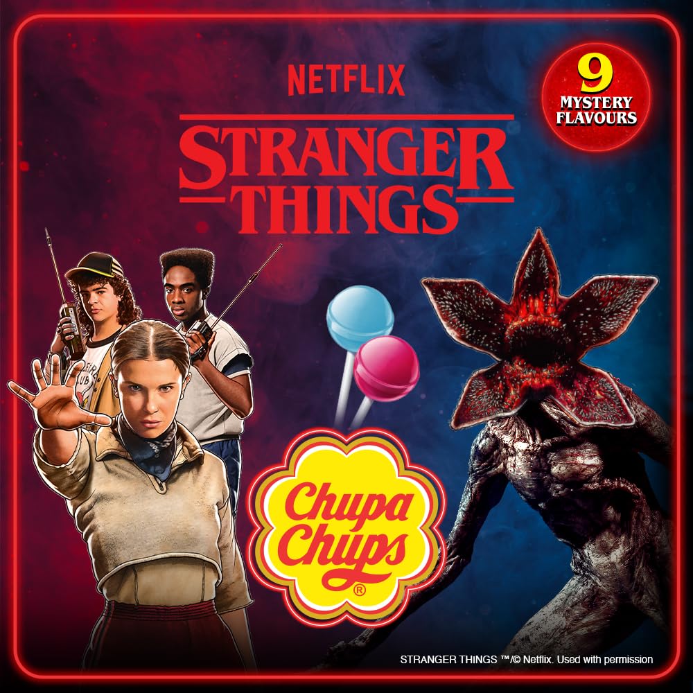 Chupa Chups Stranger Things - Right Side Up Limited Edition Lollipop 5