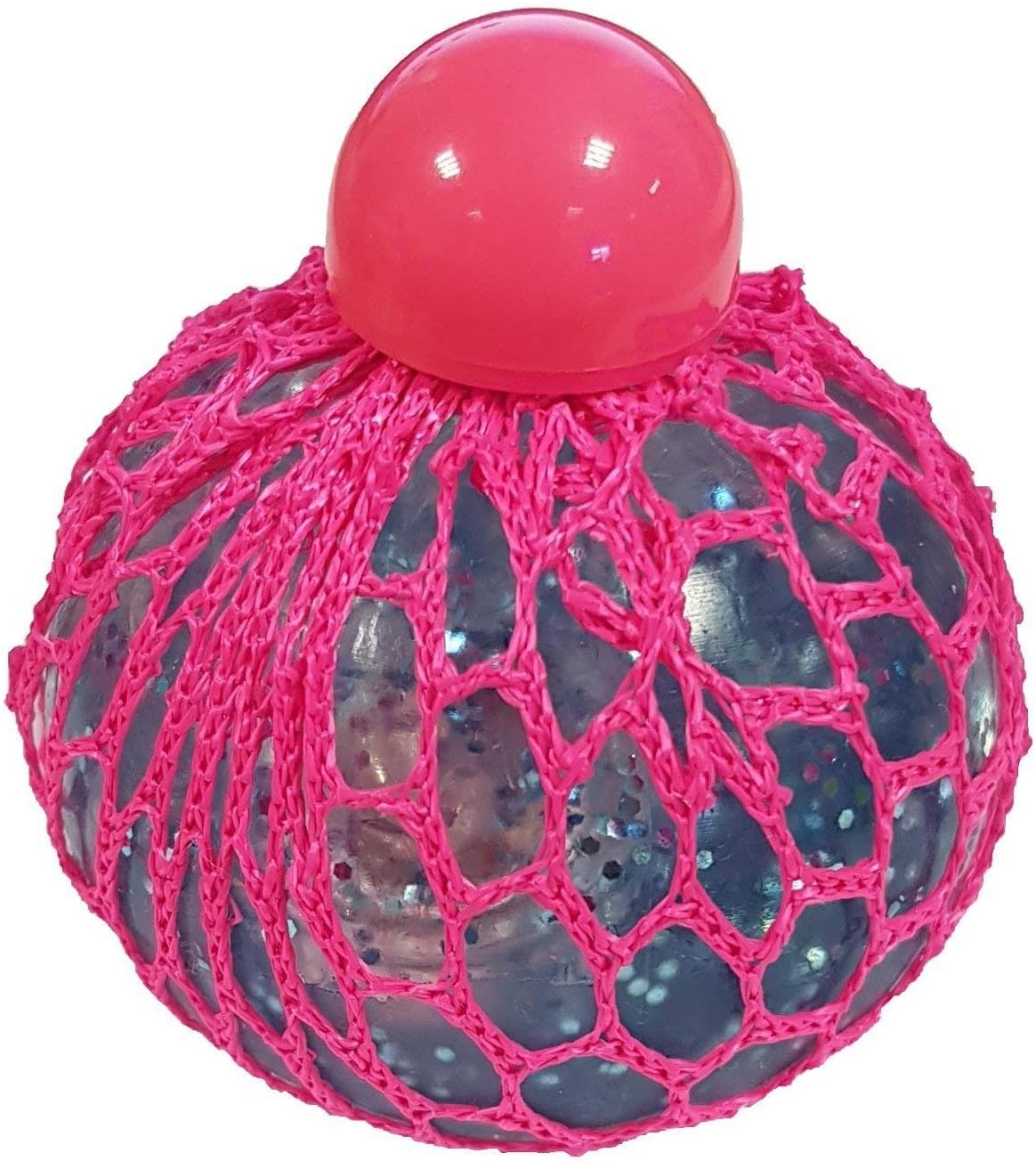 Tobar Glitter Squishy Mesh Ball - Addictive Sensory Toy for Kids 5 Months & Up 4