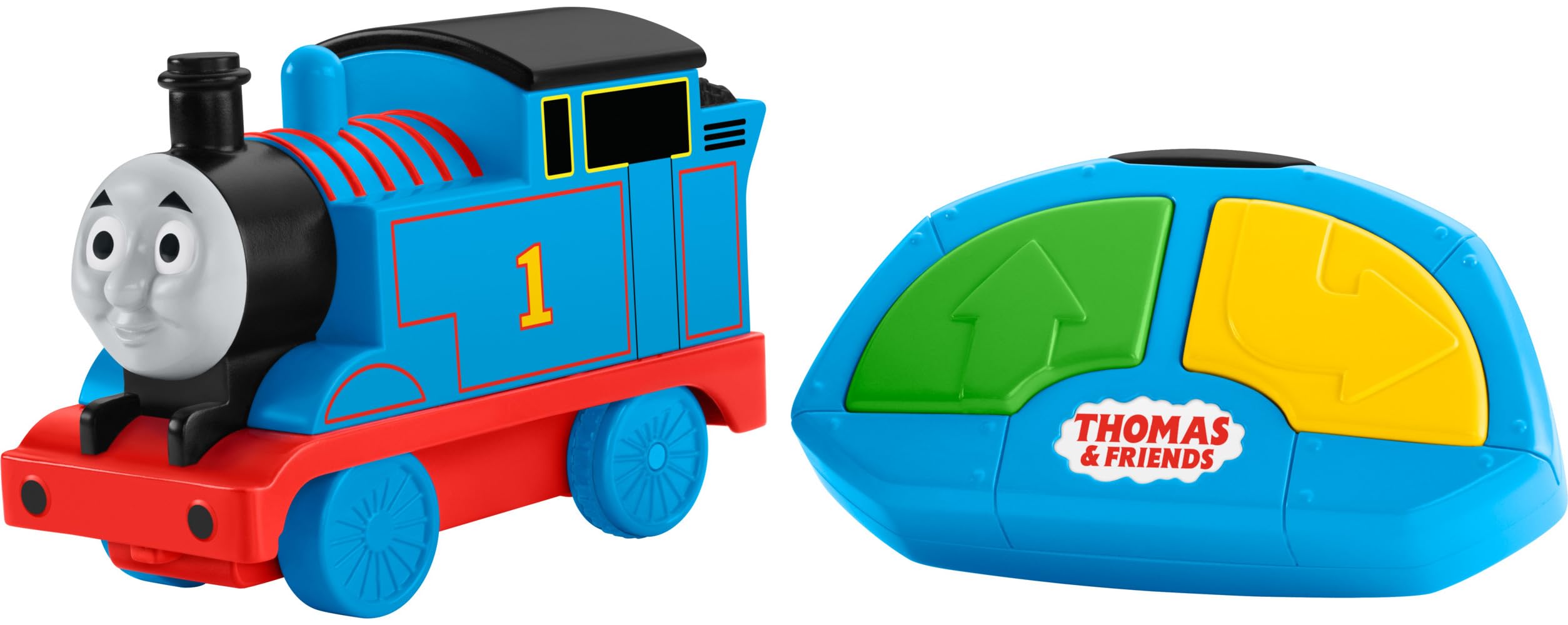 Fisher-Price My First Thomas & Friends R/C Thomas - Remote-Controlled Train Engine for Toddlers 18M+ 1