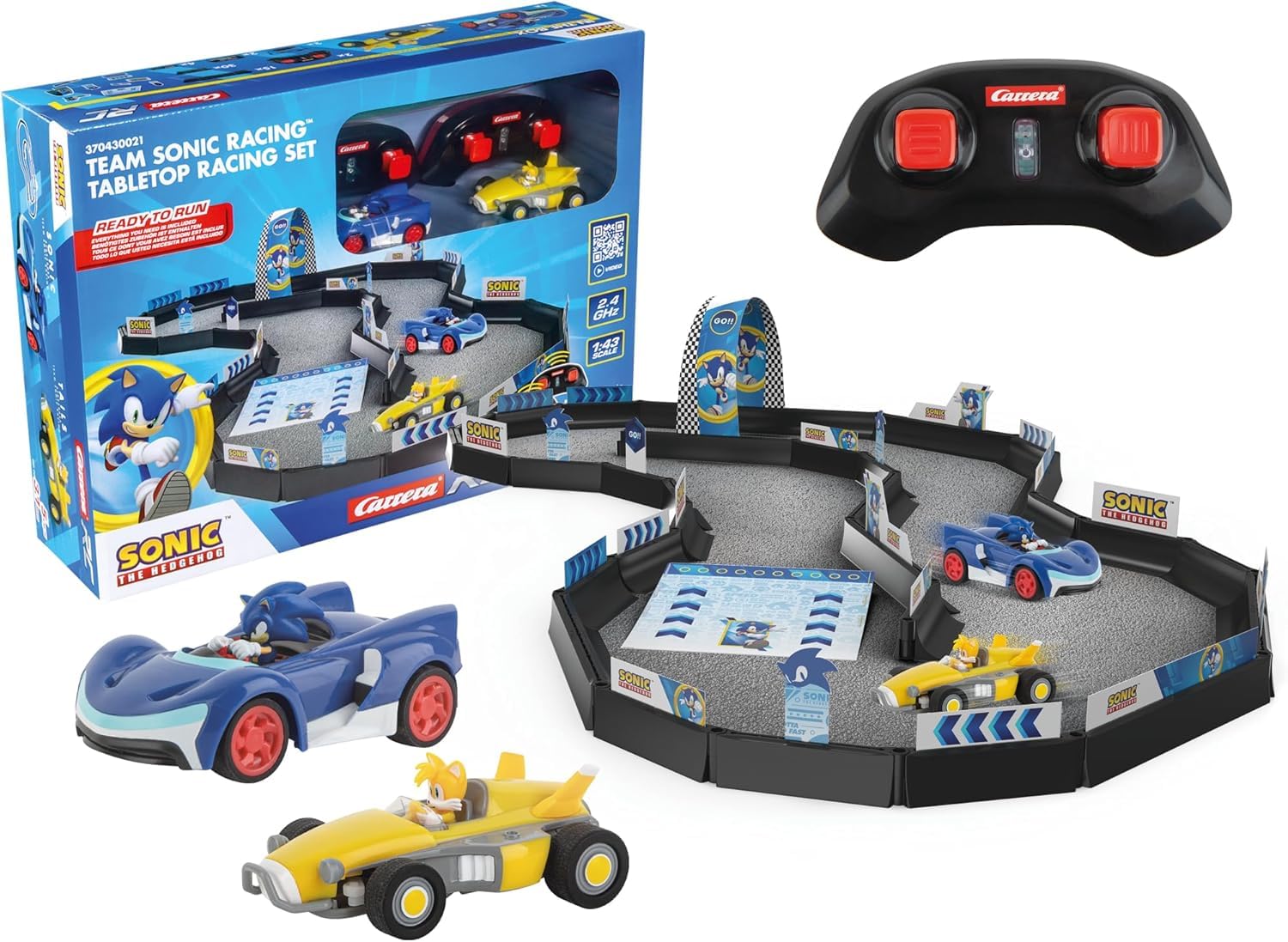 Carrera RC Sonic The Hedgehog - Team Sonic Racing Tabletop Racing Set