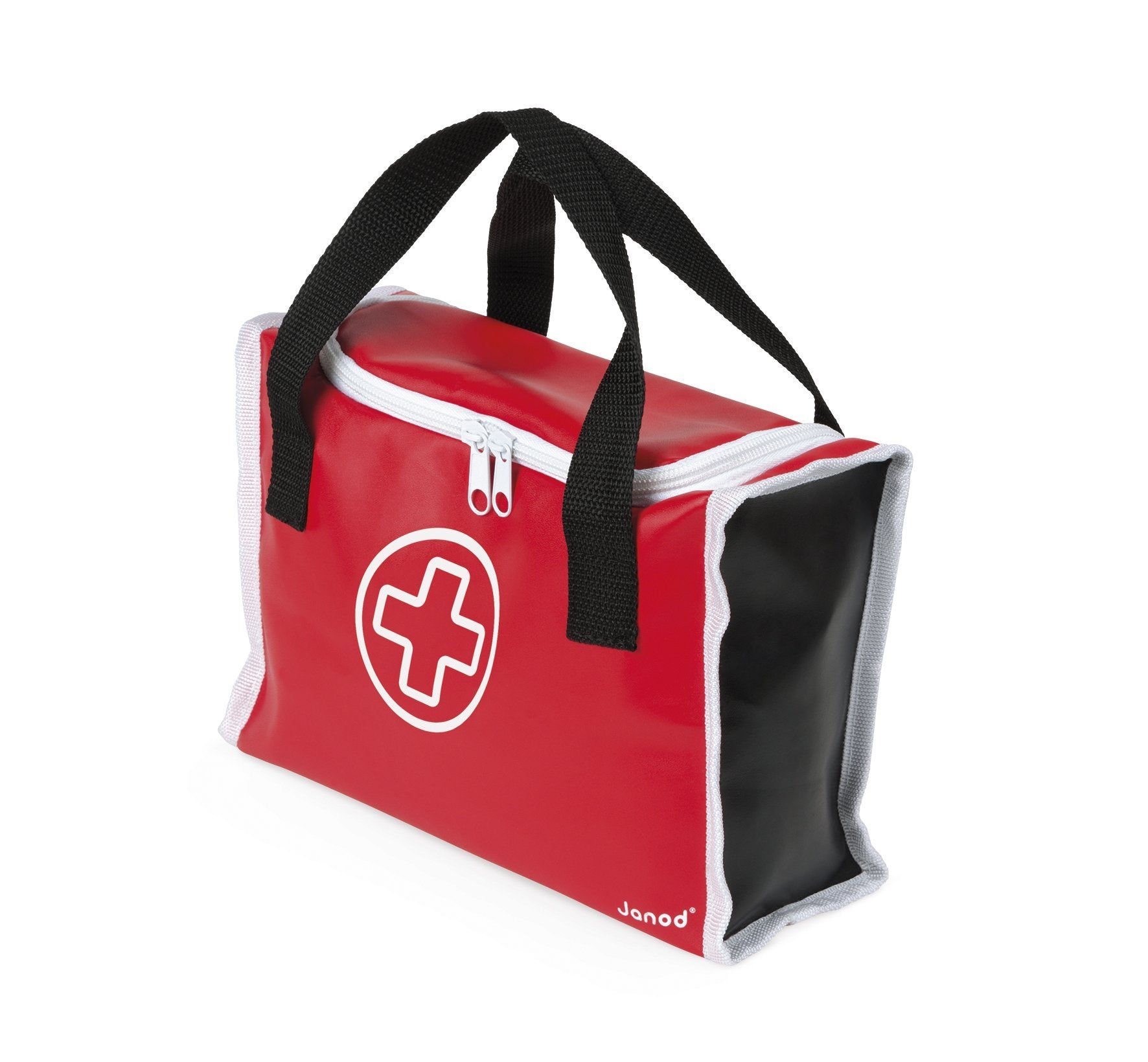 Janod Doctor's Suitcase Pretend Play Toy | 10 Solid Wood Accessories | Ages 3+ 3