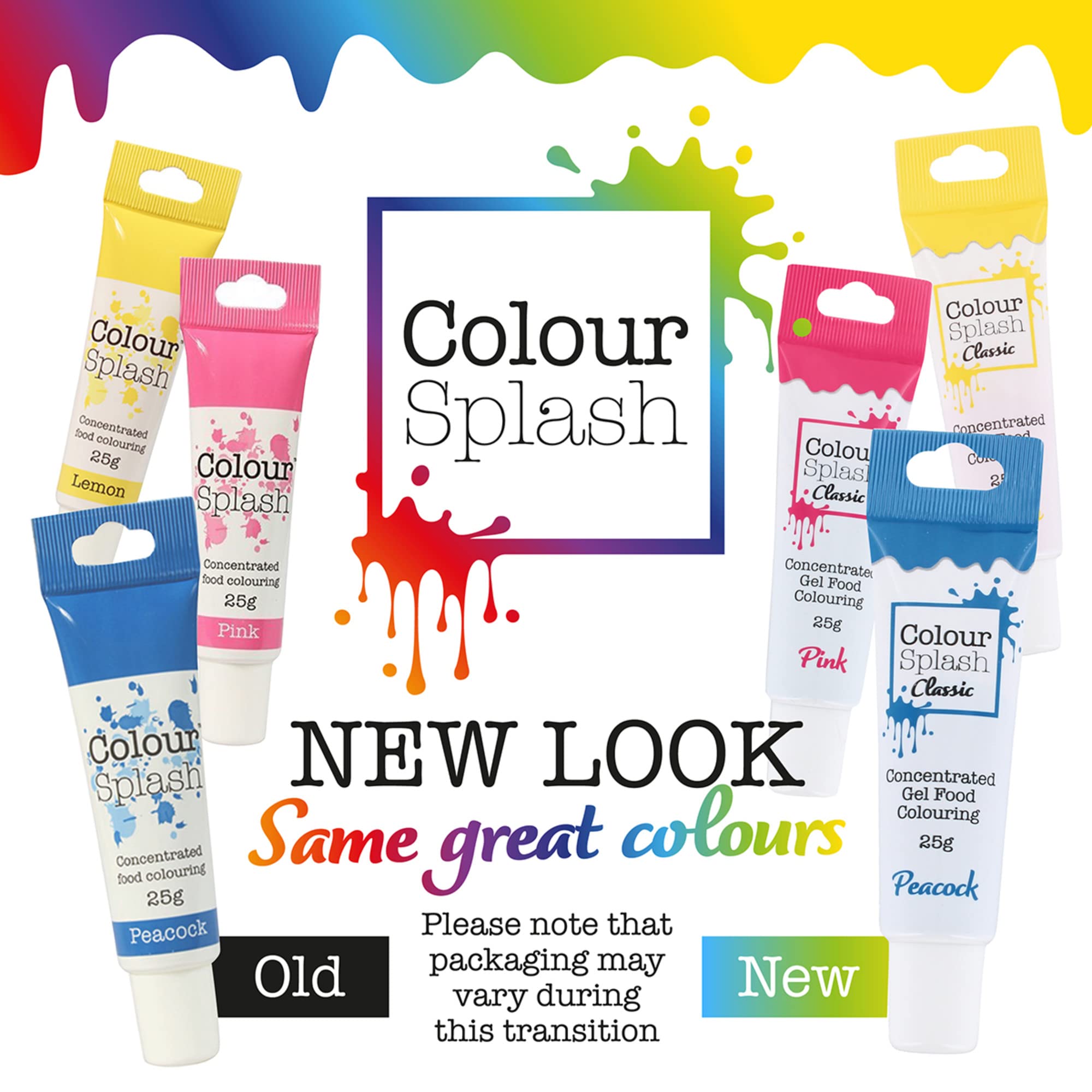 Colour Splash Red Food Colouring Gel - 5 x 25g Tubes 7