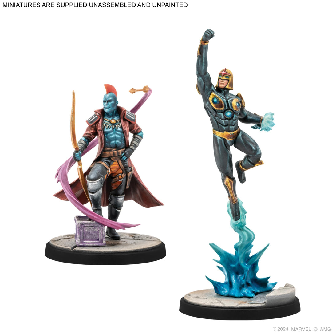 Atomic Mass Games Marvel Crisis Protocol - Yondu & Nova Miniatures Expansion