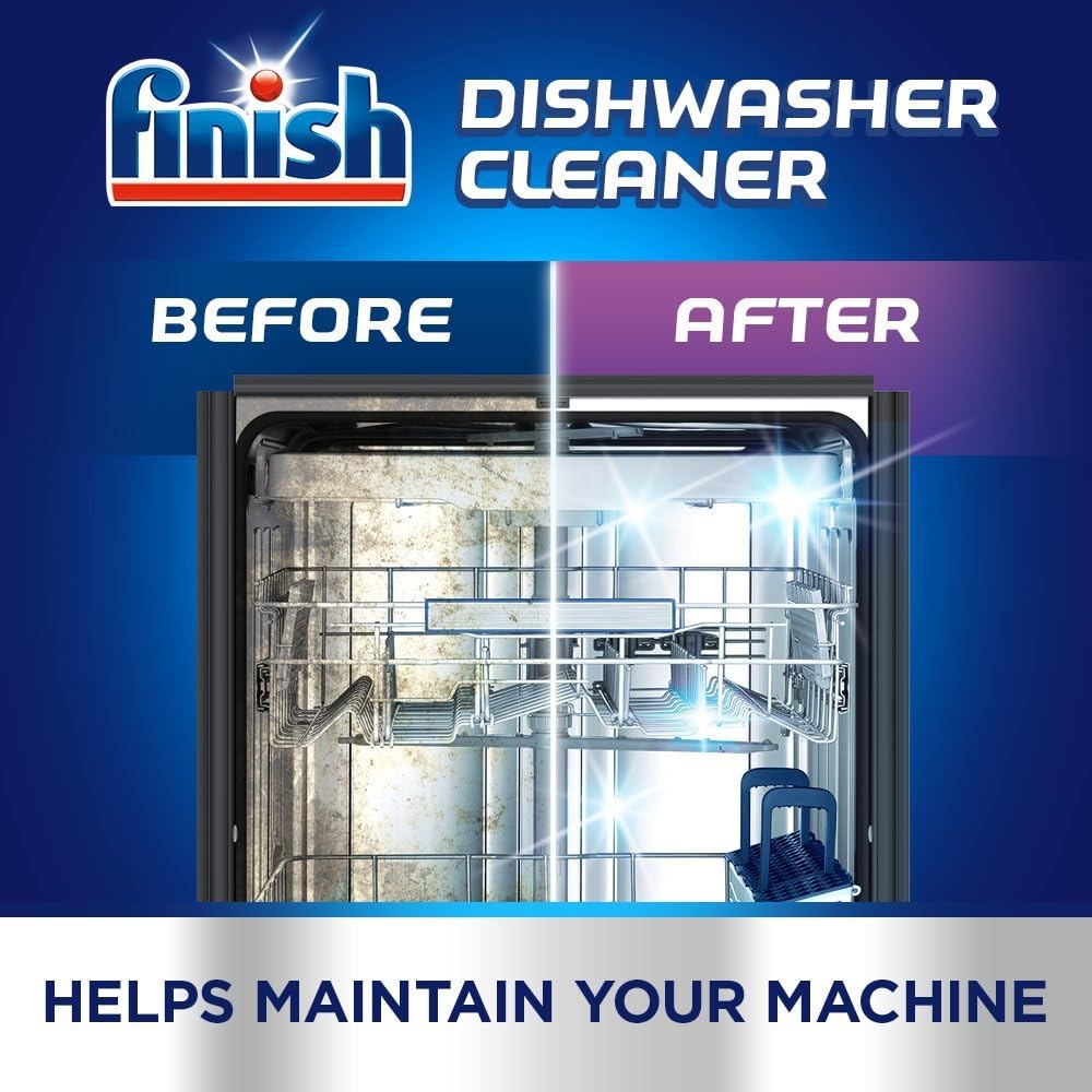 Finish - Dishwasher Cleaner Twin Pack (2 x 250 ml)