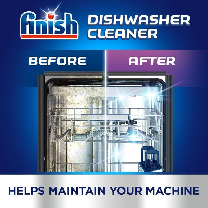 Finish - Dishwasher Cleaner Twin Pack (2 x 250 ml)