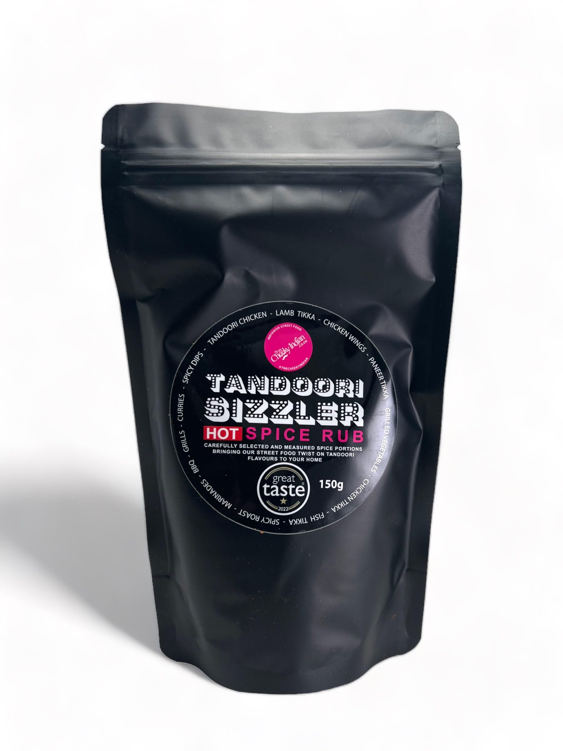 THE CHEEKY INDIAN - Tandoori Sizzler Hot Spice Rub 150g