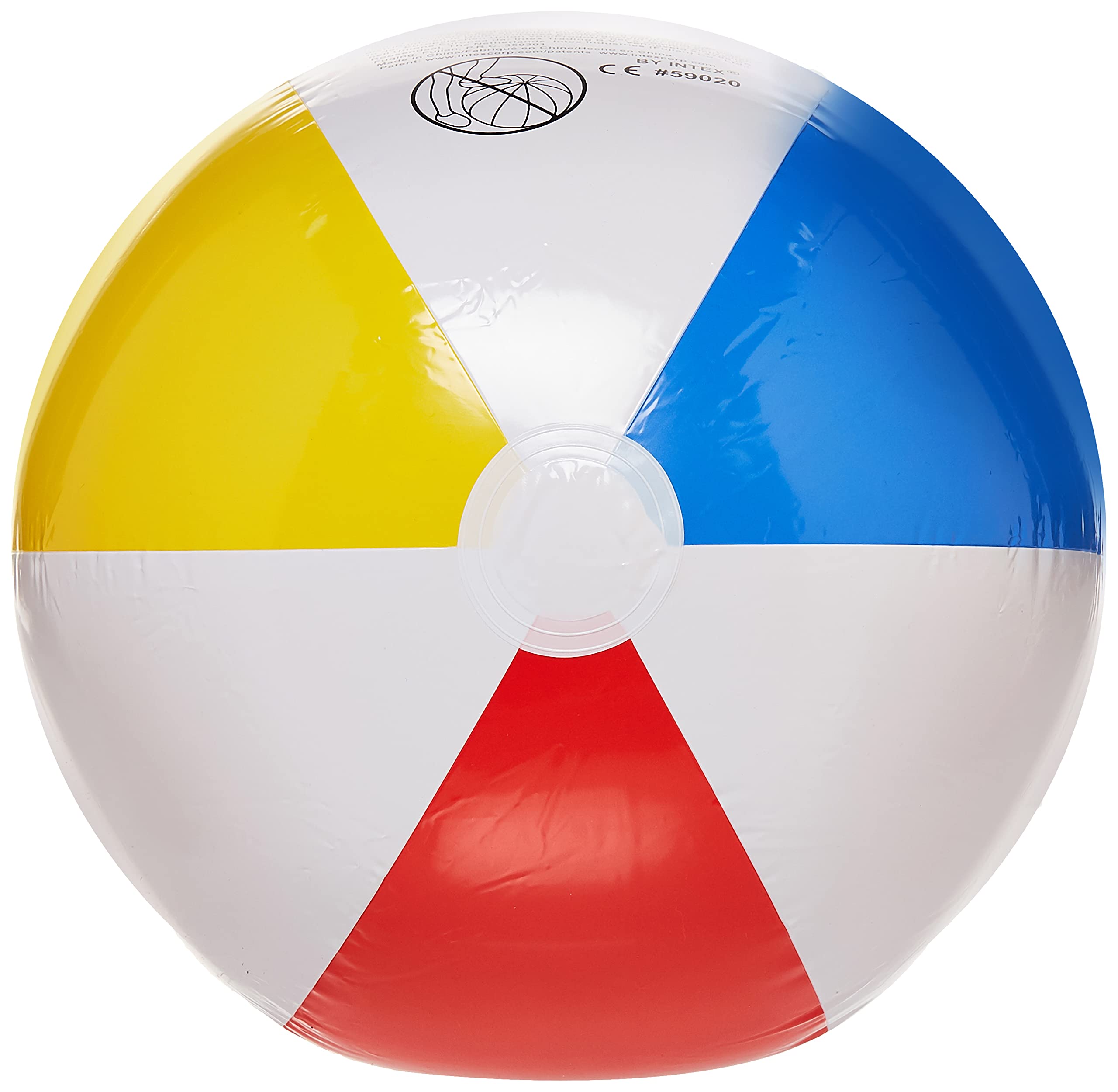 Intex 51 cm Vinyl Beach Ball - Colorful Design for Outdoor Fun | Model 59020EP 3