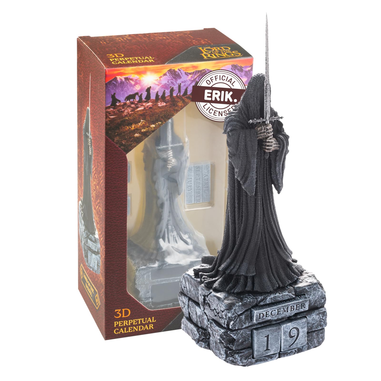Grupo Erik The Lord of the Rings Nazgul 3D Perpetual Flip Calendar 8