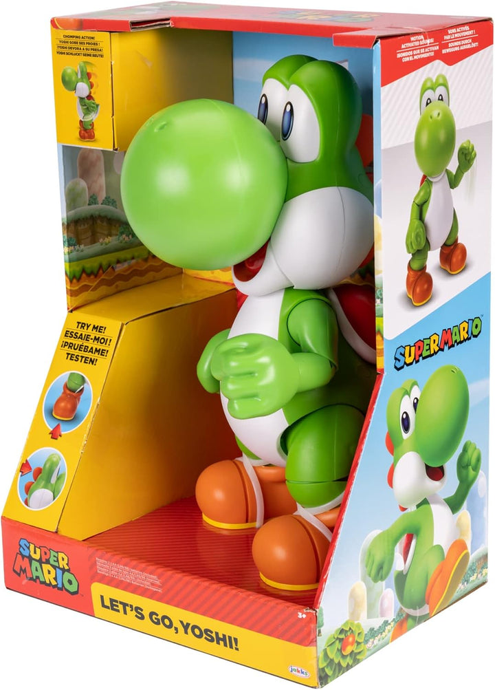 Super Mario Let's Go, Yoshi Action Figure - Nintendo Switch Edition (2023)