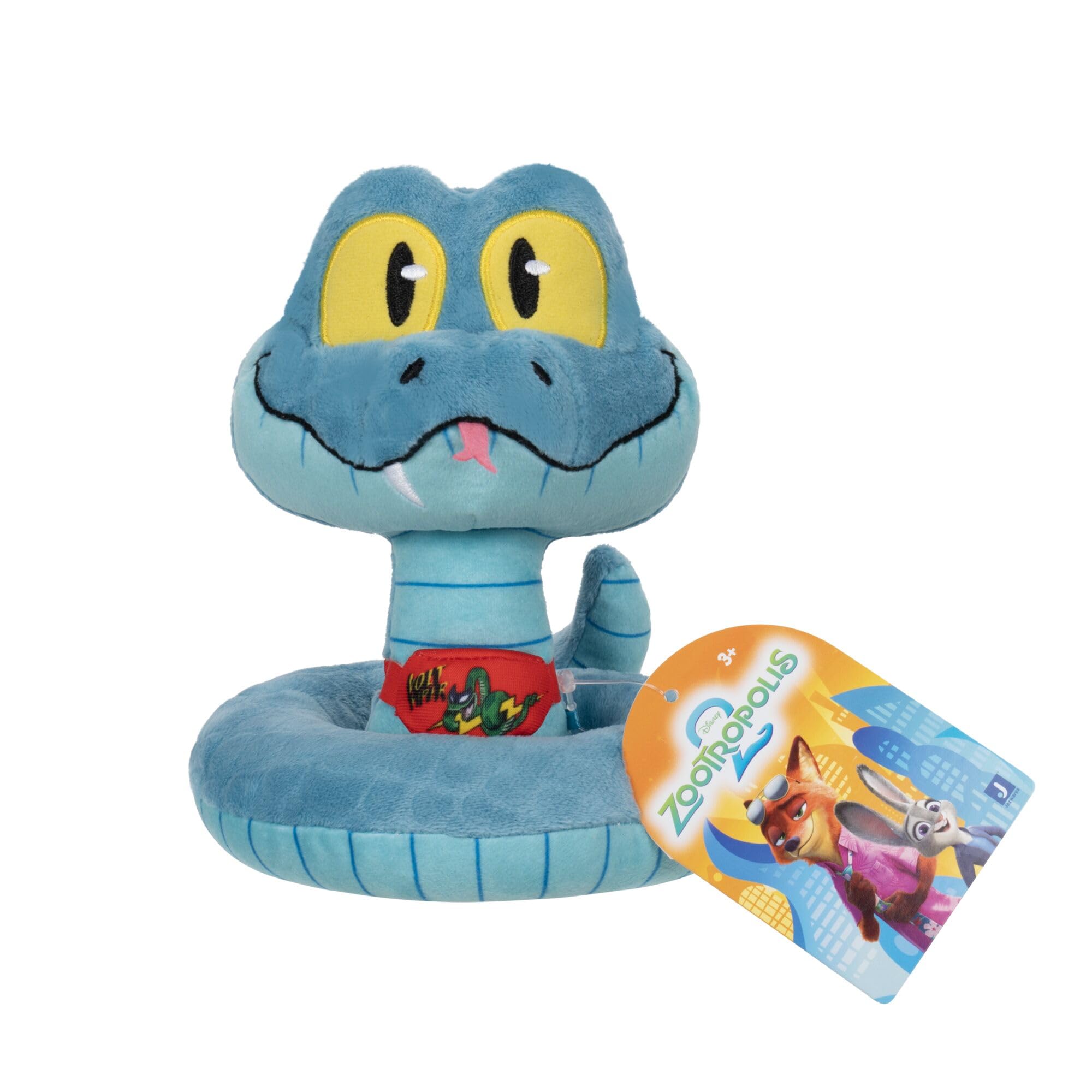Disney's Zootropolis 2 8" Plush Gary De'Snake - Stuffed Animal Toy for Kids & Collectors 6