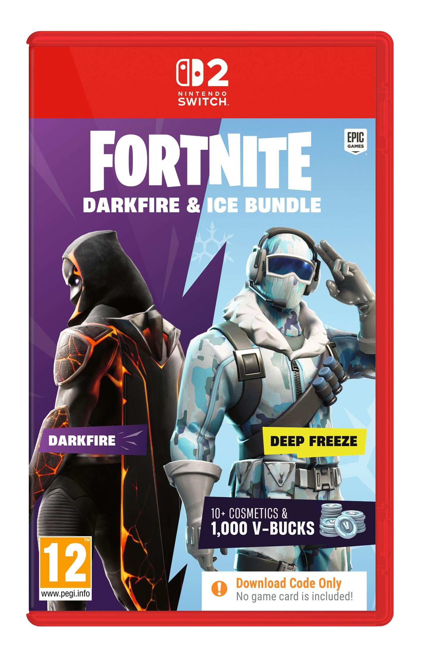 Epic Games - Fortnite Darkfire & Ice Bundle (Download Code in Box) - Nintendo Switch 8
