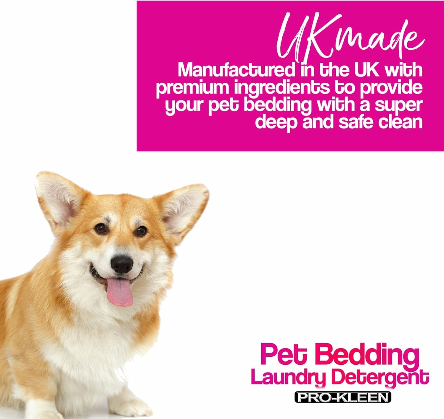 Pro-Kleen Pet Bedding Laundry Detergent - Fresh Linen Scent | Non-Bio | 1L 2