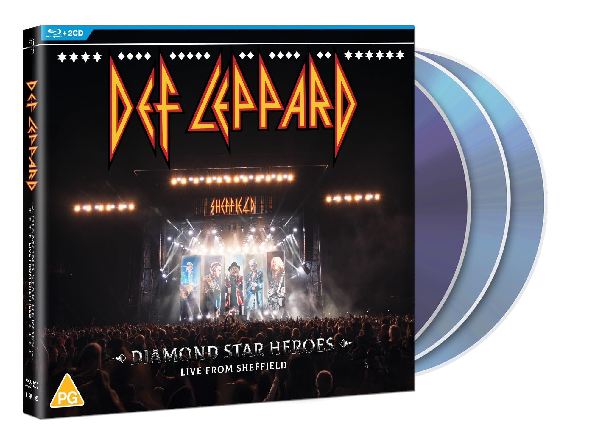 Def Leppard: Diamond Star Heroes Live From Sheffield (2023) - Blu-ray
