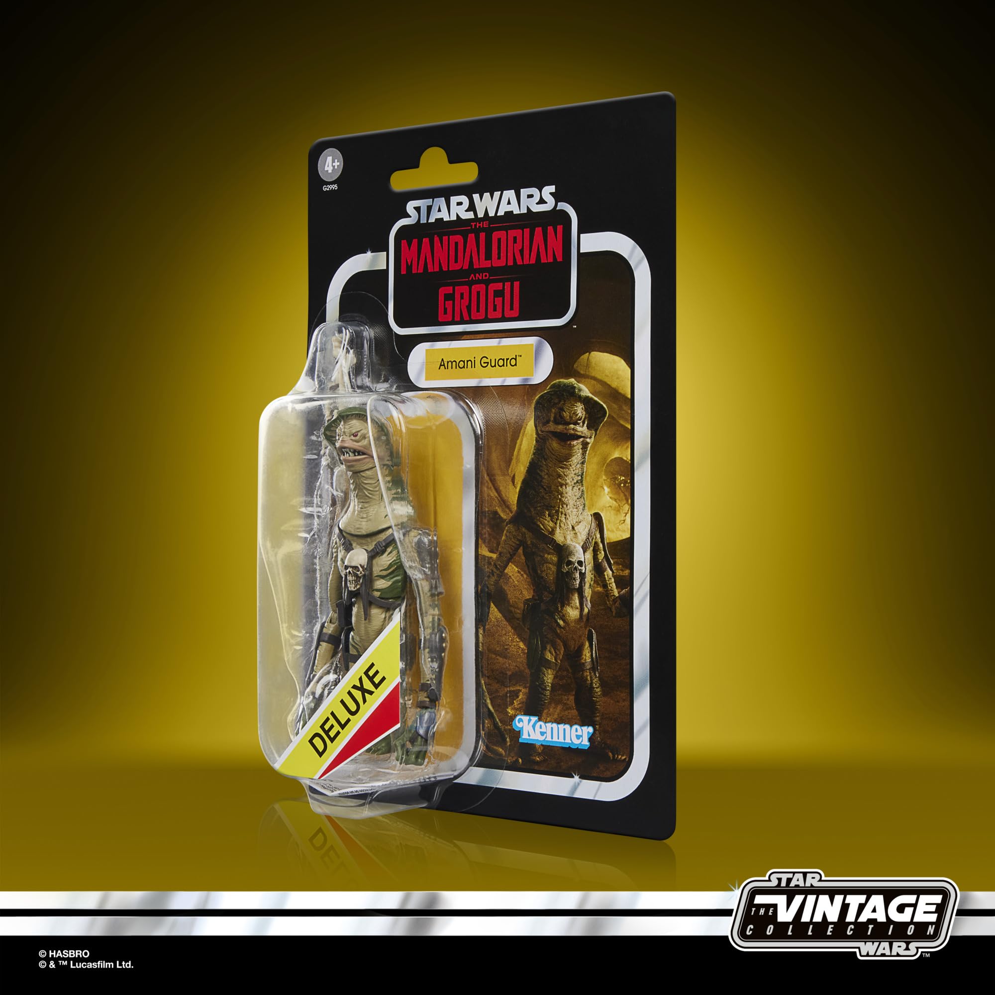 Star Wars The Vintage Collection Amani Guard - The Mandalorian and Grogu | 9.5 cm Scale Action Figure | Ages 4+ 9