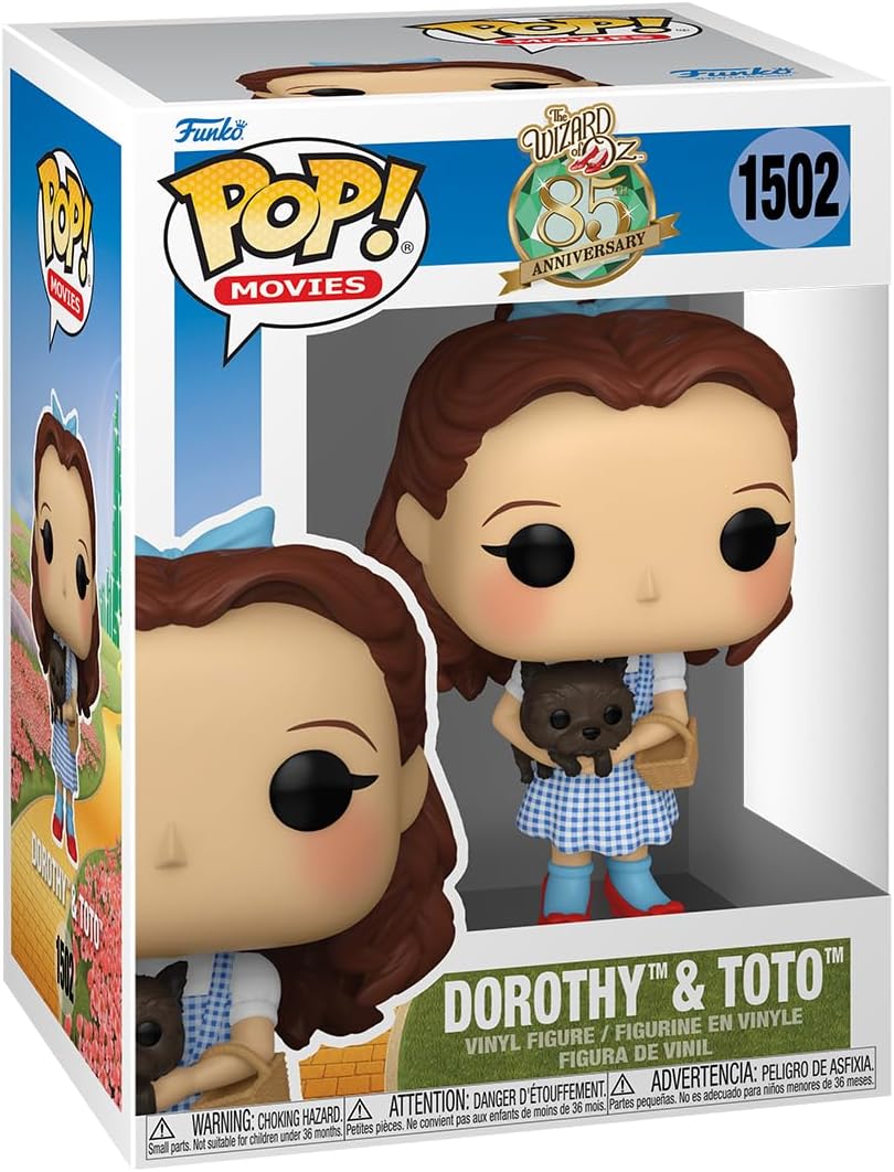 Funko Pop! Movies The Wizard of Oz - Dorothy Gale with Toto Vinyl Figure (75979)