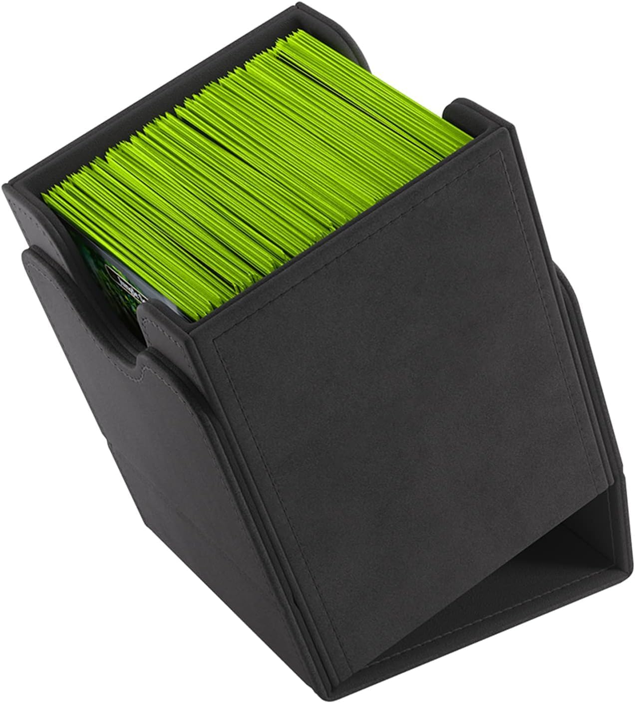 Gamegenic UNIT Squire 100+ XL Card Box - Black | Holds 100 Double-Sleeved Cards 4