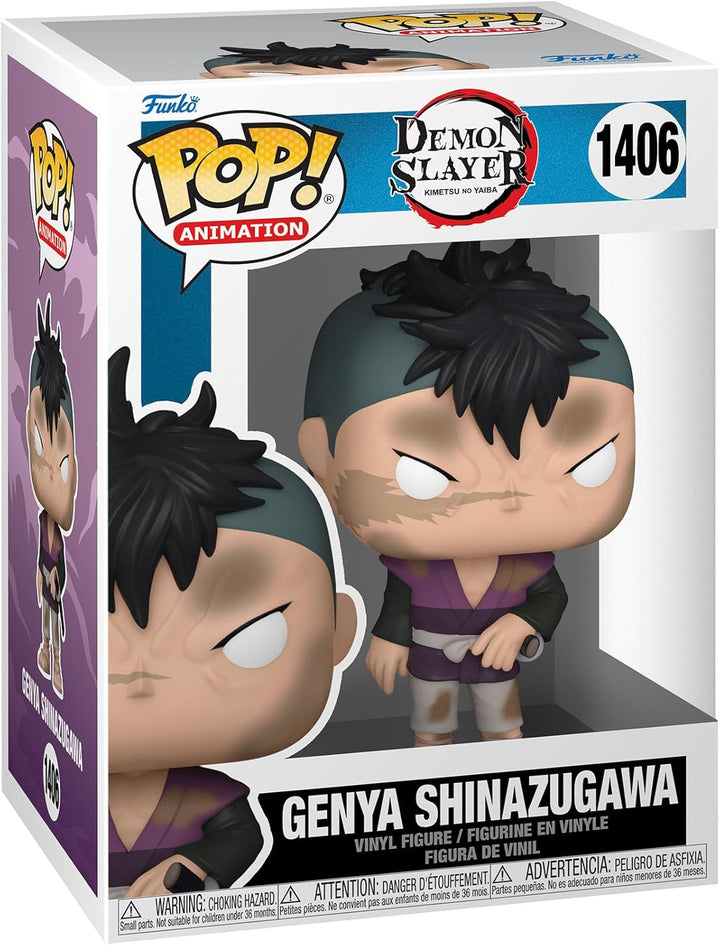 Funko Pop! Animation Demon Slayer - Genya Shinazugawa Vinyl Figure