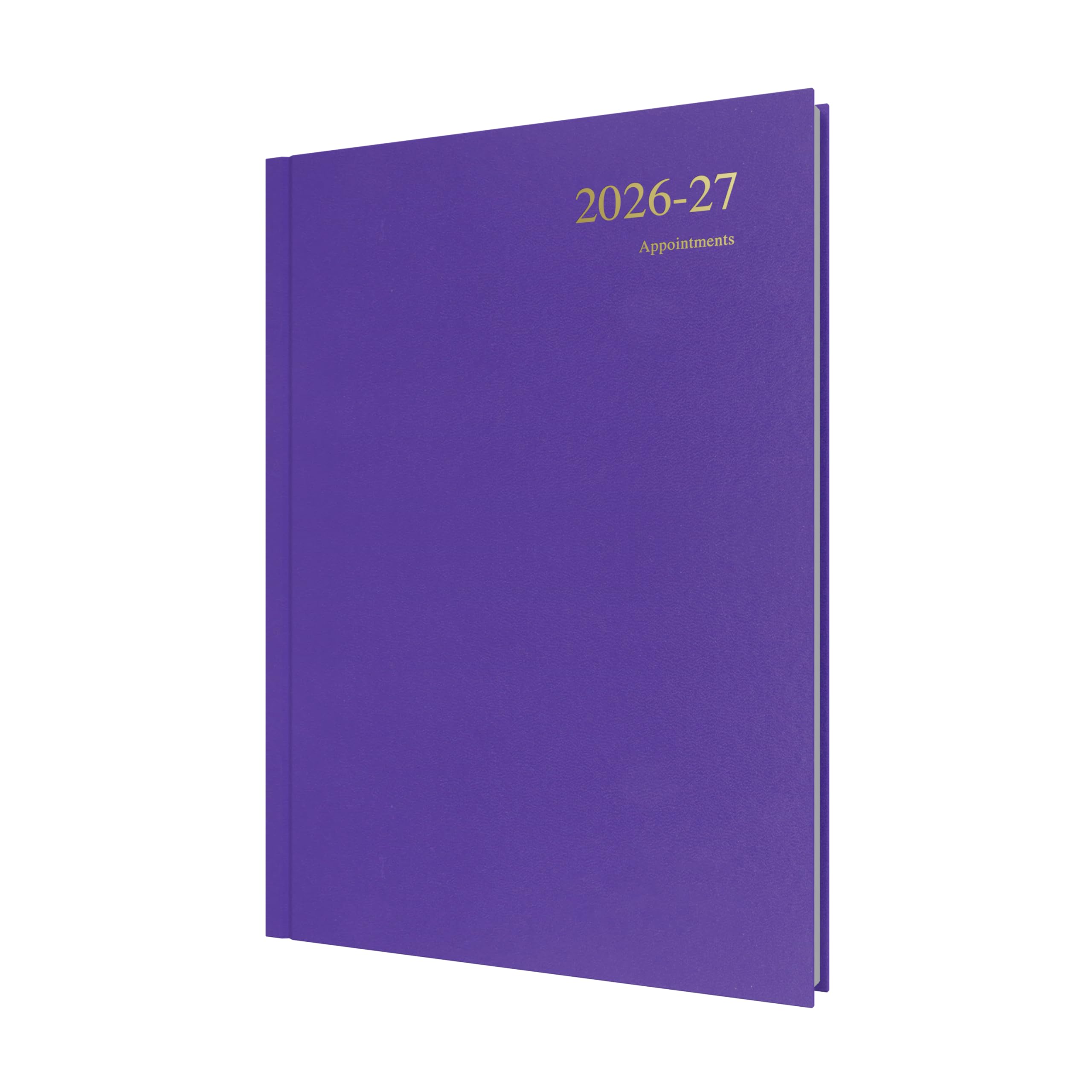 Collins 2026-2027 Essential Academic Year Planner - A4 Day-to-Page Organizer | Purple Hardcover 1